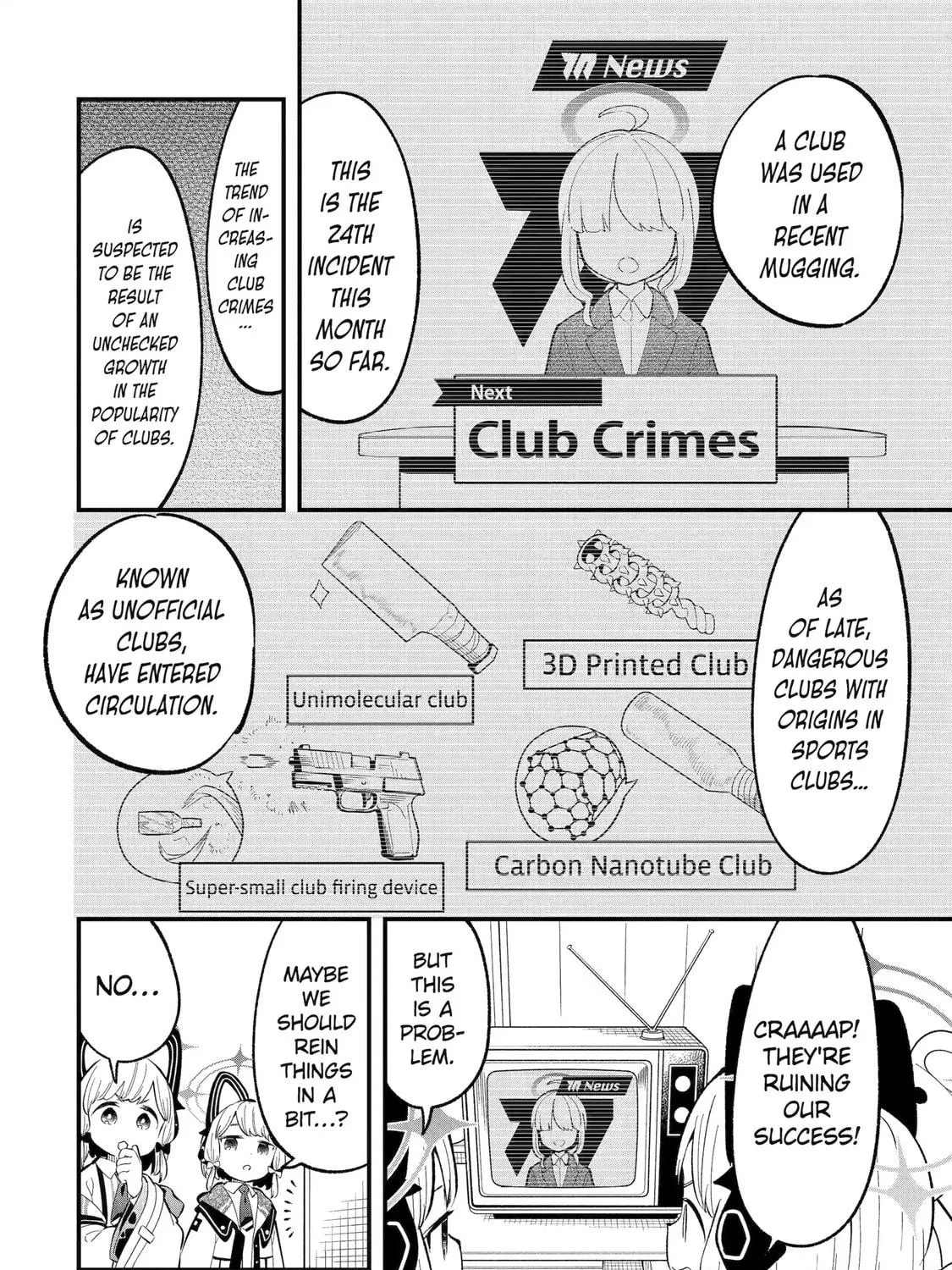 Blue Archive: The Adventure of Game Development Department Chapter 25 page 35 - 