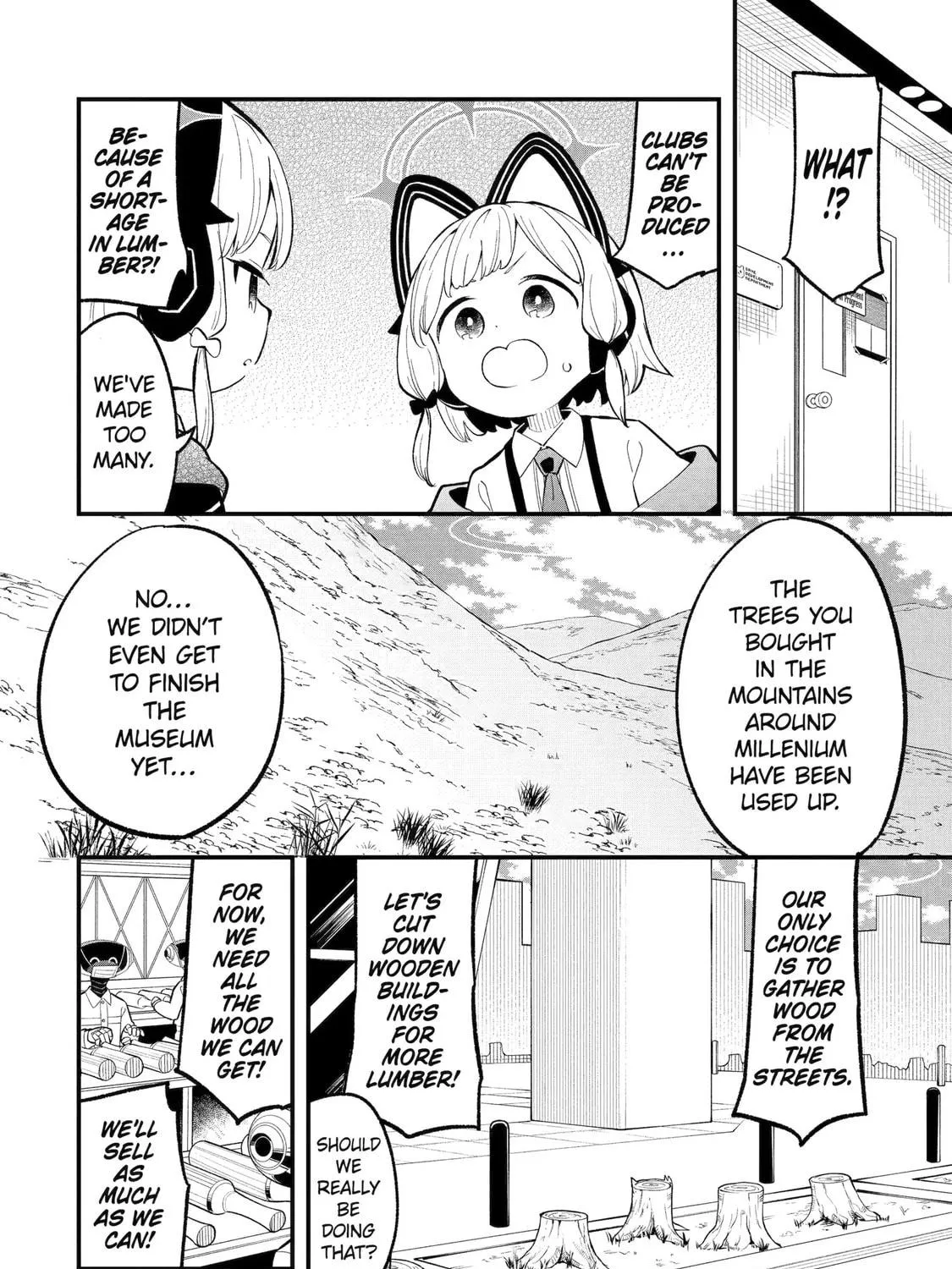 Blue Archive: The Adventure of Game Development Department Chapter 25 page 39 - 