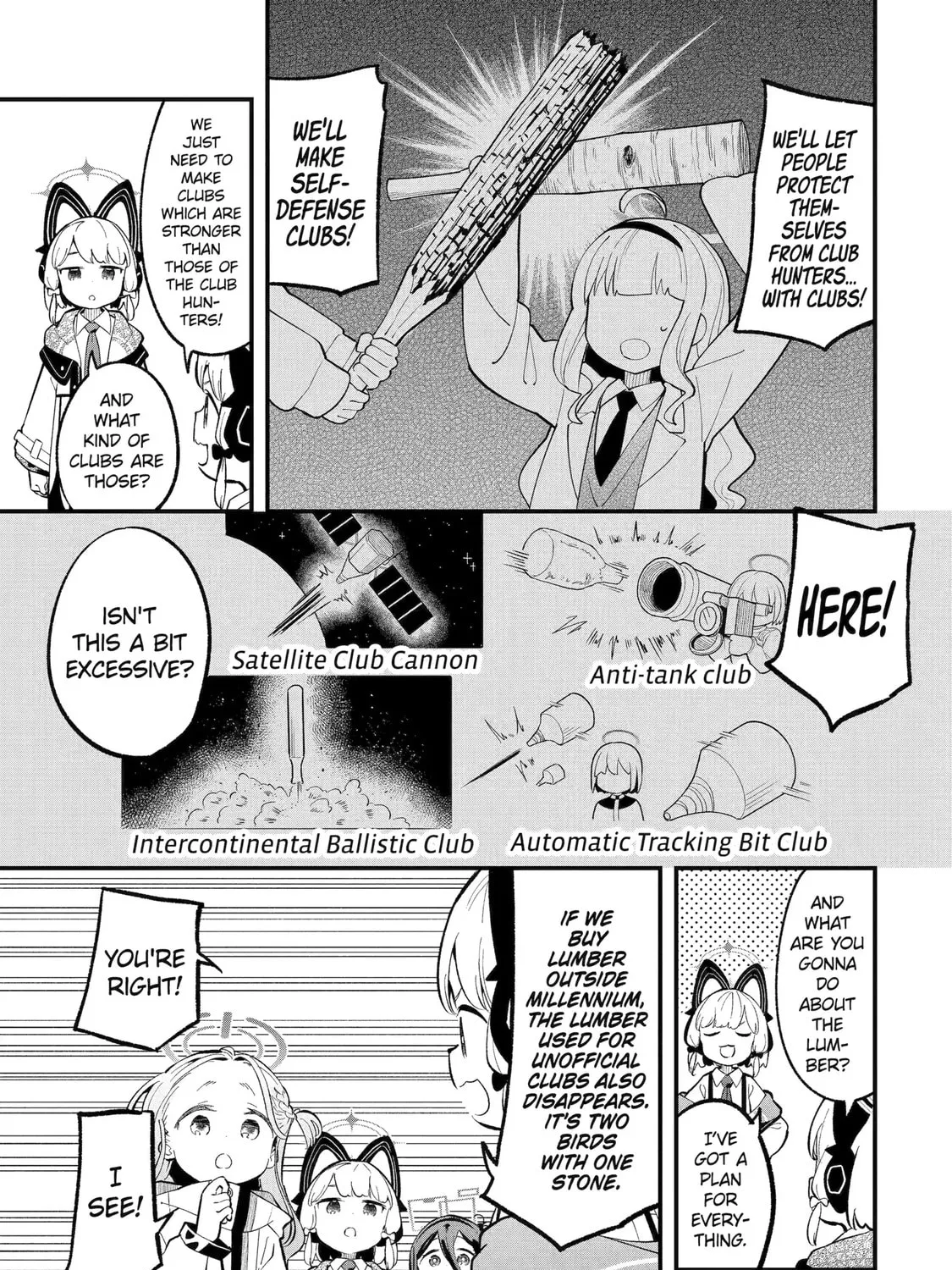 Blue Archive: The Adventure of Game Development Department Chapter 25 page 45 - 