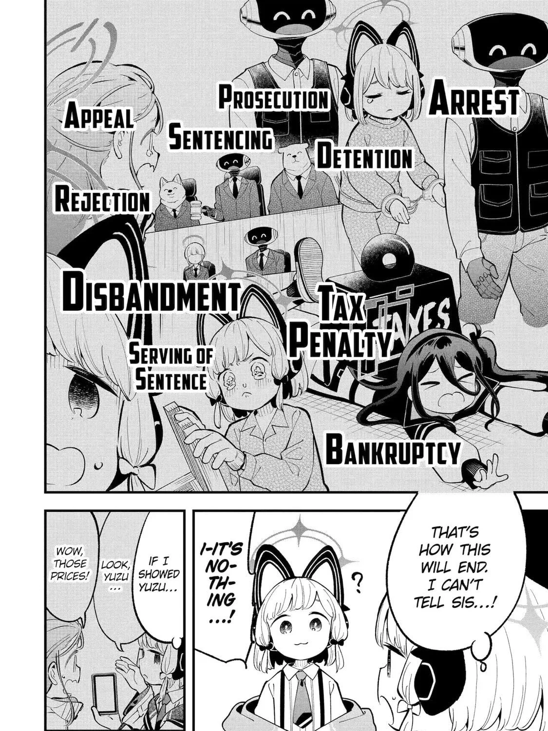 Blue Archive: The Adventure of Game Development Department Chapter 26 page 11 - 