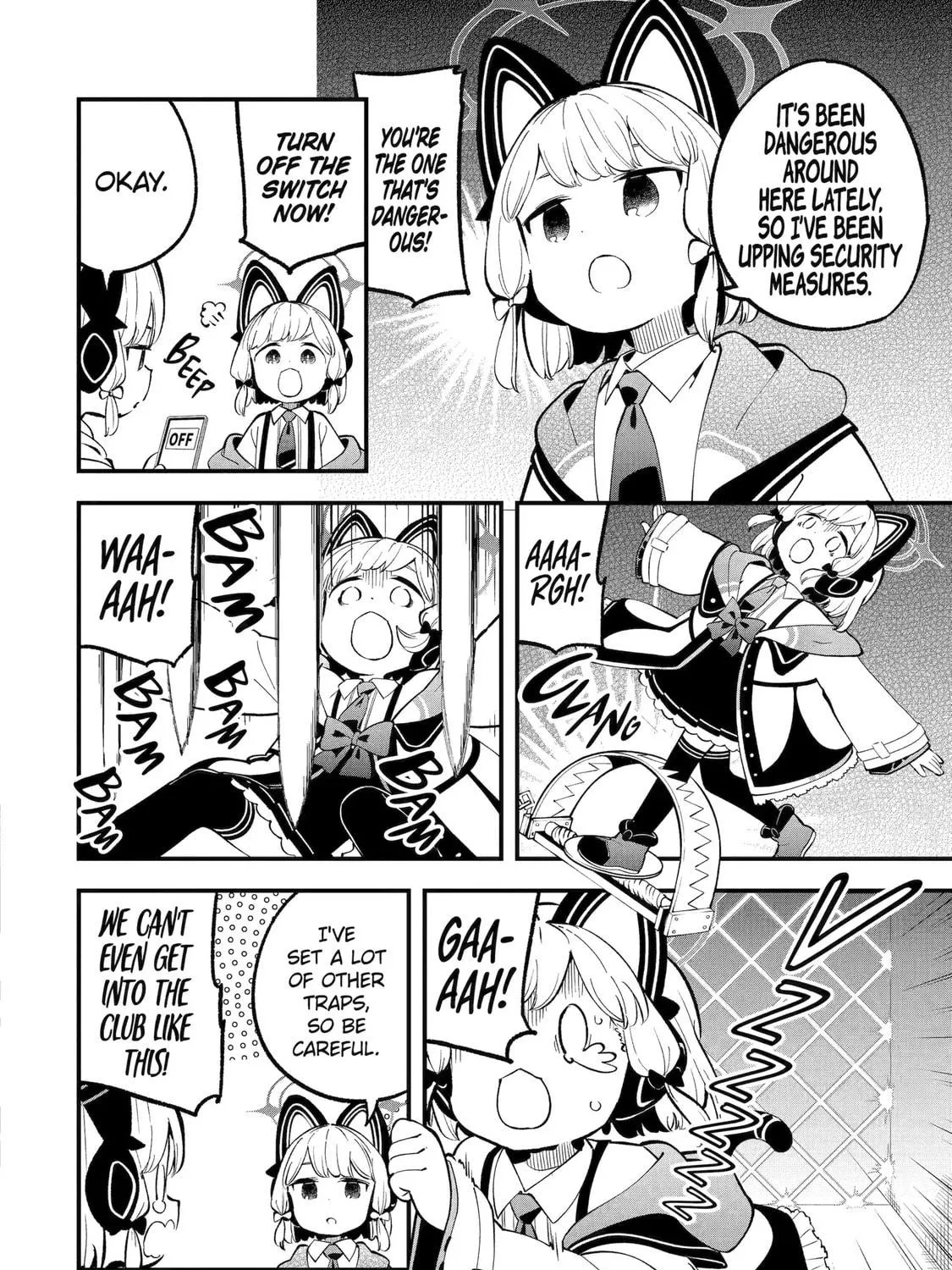 Blue Archive: The Adventure of Game Development Department Chapter 26 page 35 - 