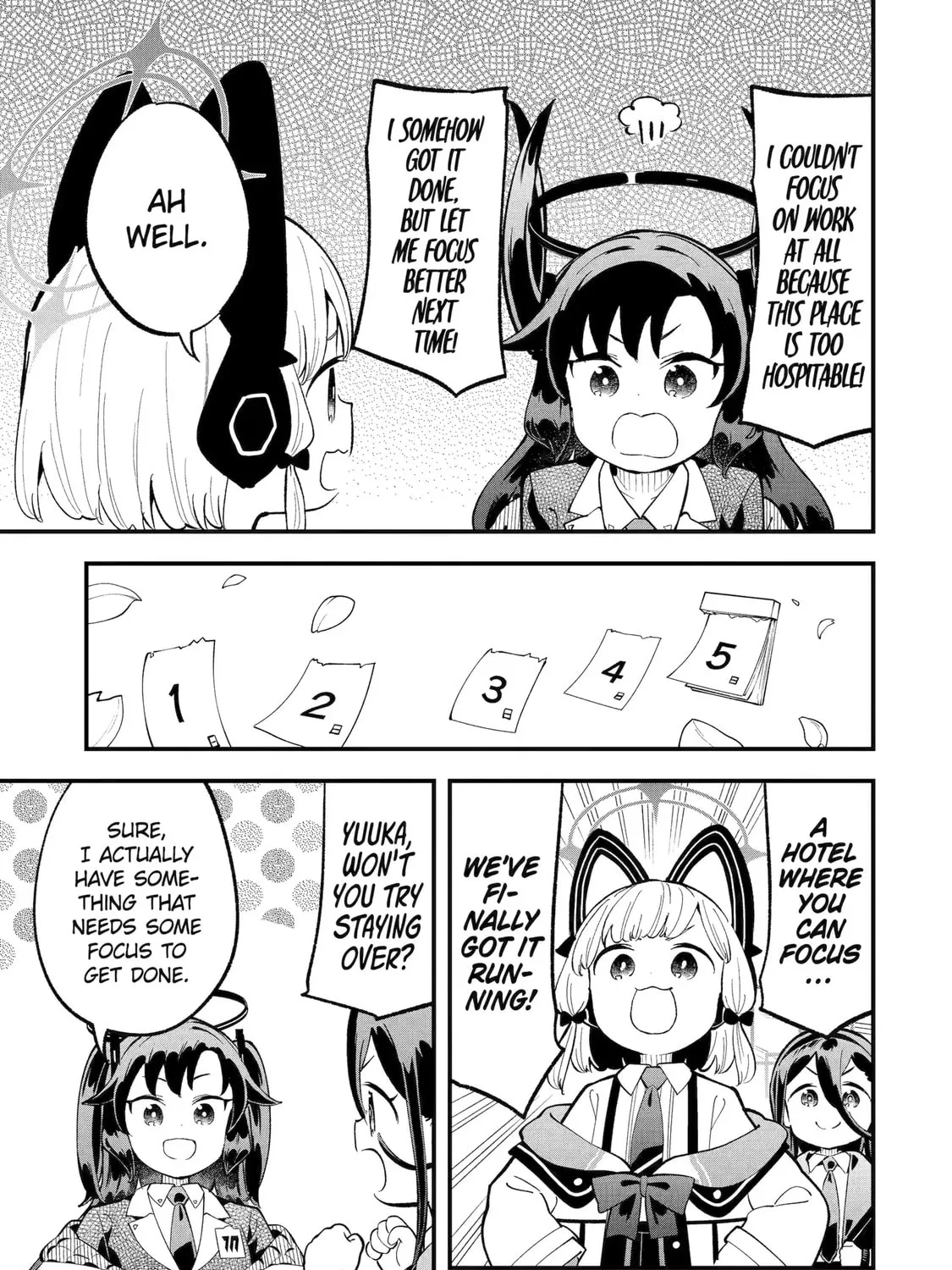 Blue Archive: The Adventure of Game Development Department Chapter 28 page 21 - 