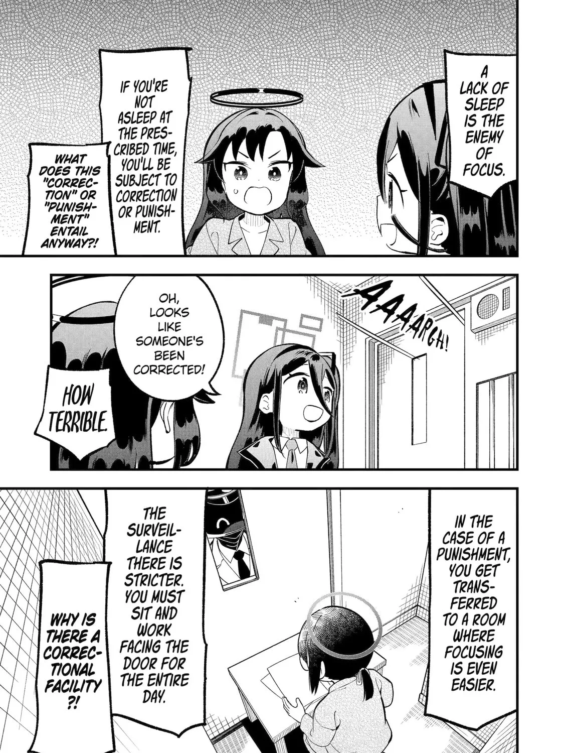 Blue Archive: The Adventure of Game Development Department Chapter 28 page 33 - 