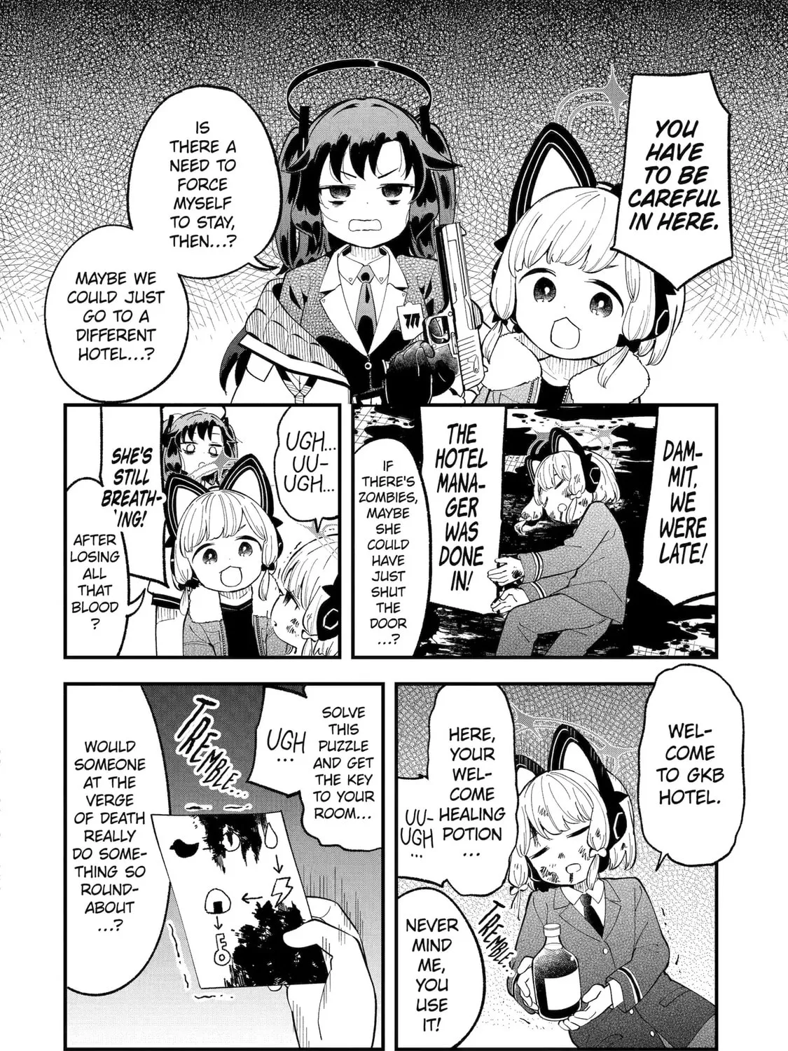 Blue Archive: The Adventure of Game Development Department Chapter 28 page 43 - 