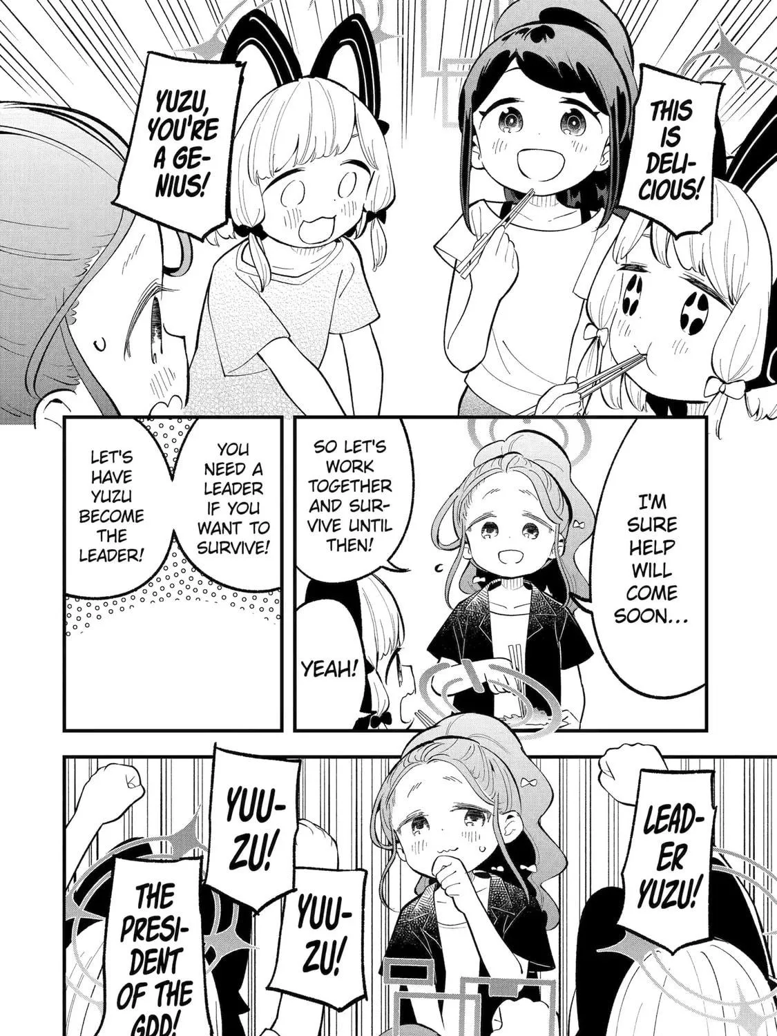 Blue Archive: The Adventure of Game Development Department Chapter 29 page 19 - 