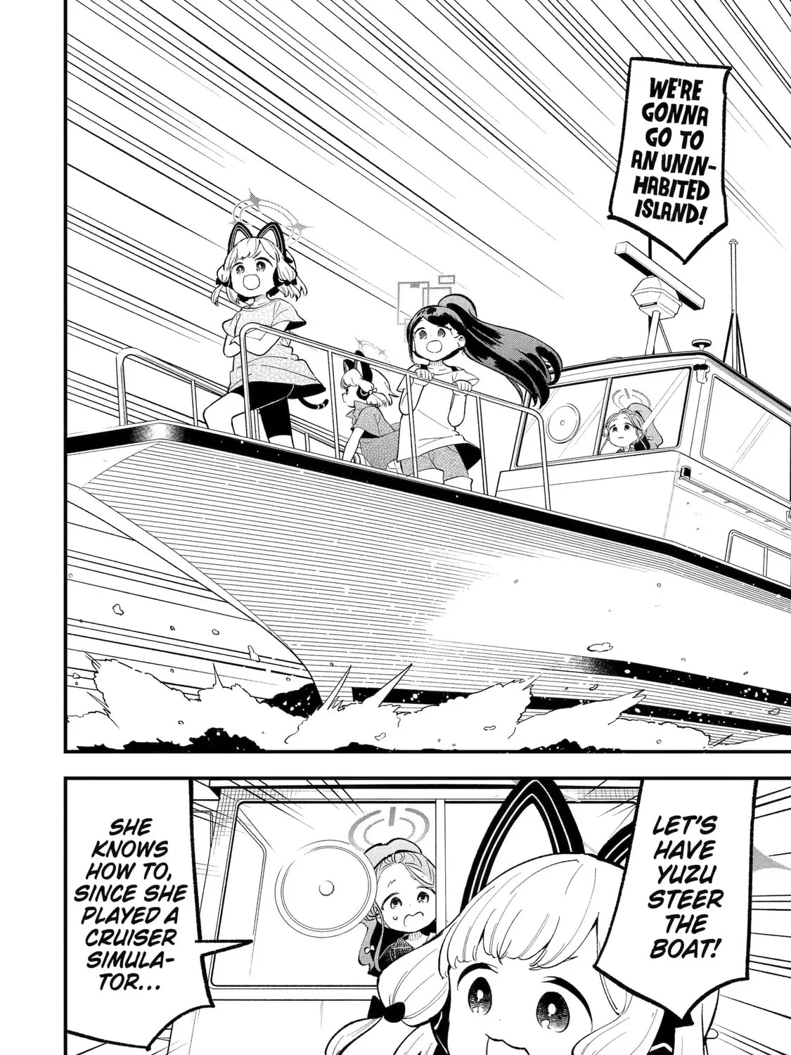 Blue Archive: The Adventure of Game Development Department Chapter 29 page 3 - 
