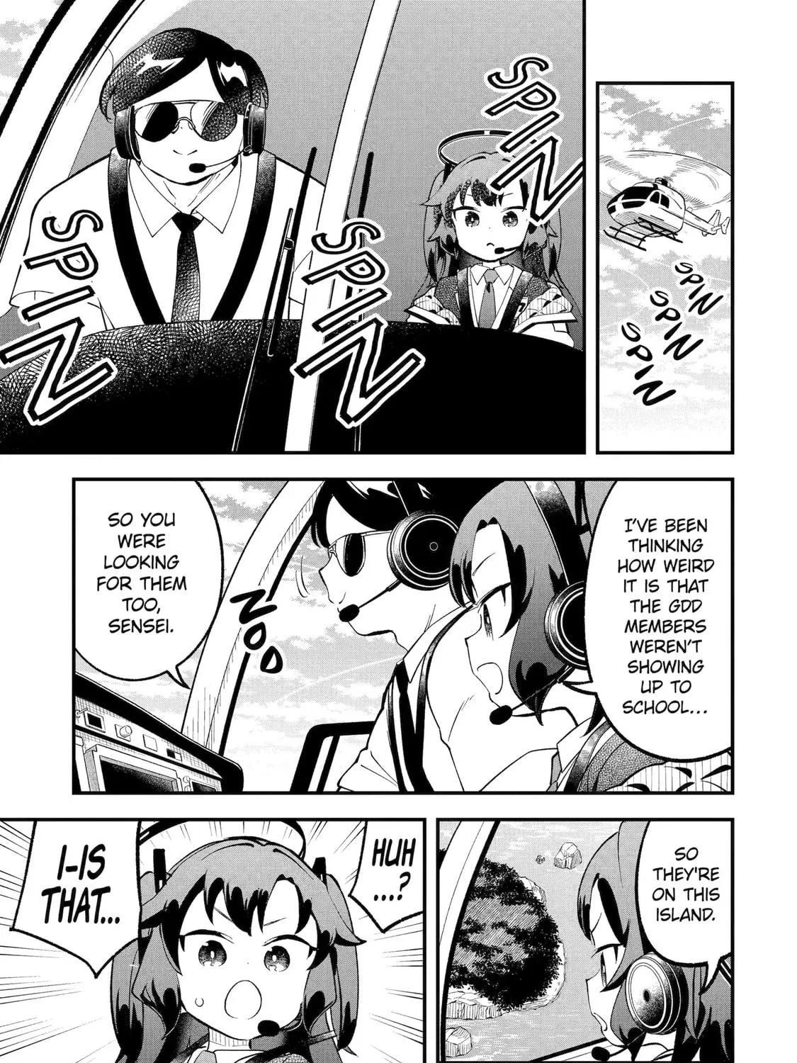 Blue Archive: The Adventure of Game Development Department Chapter 29 page 41 - 
