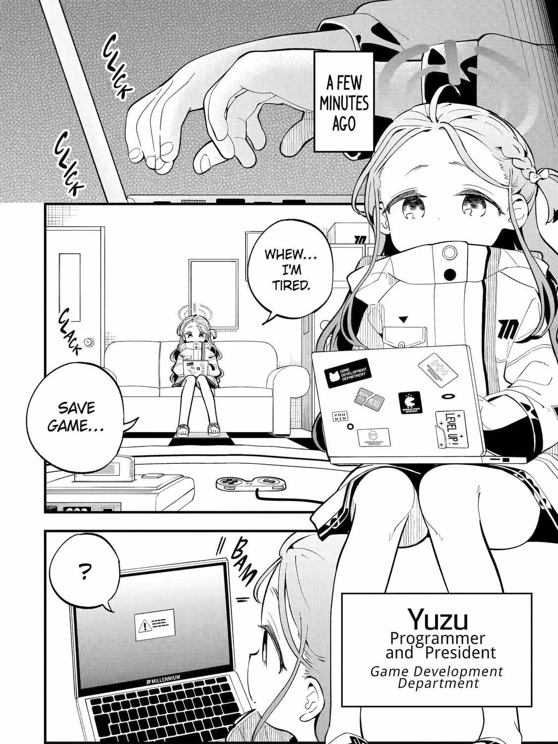 Blue Archive: The Adventure of Game Development Department Chapter 3 page 3 - 