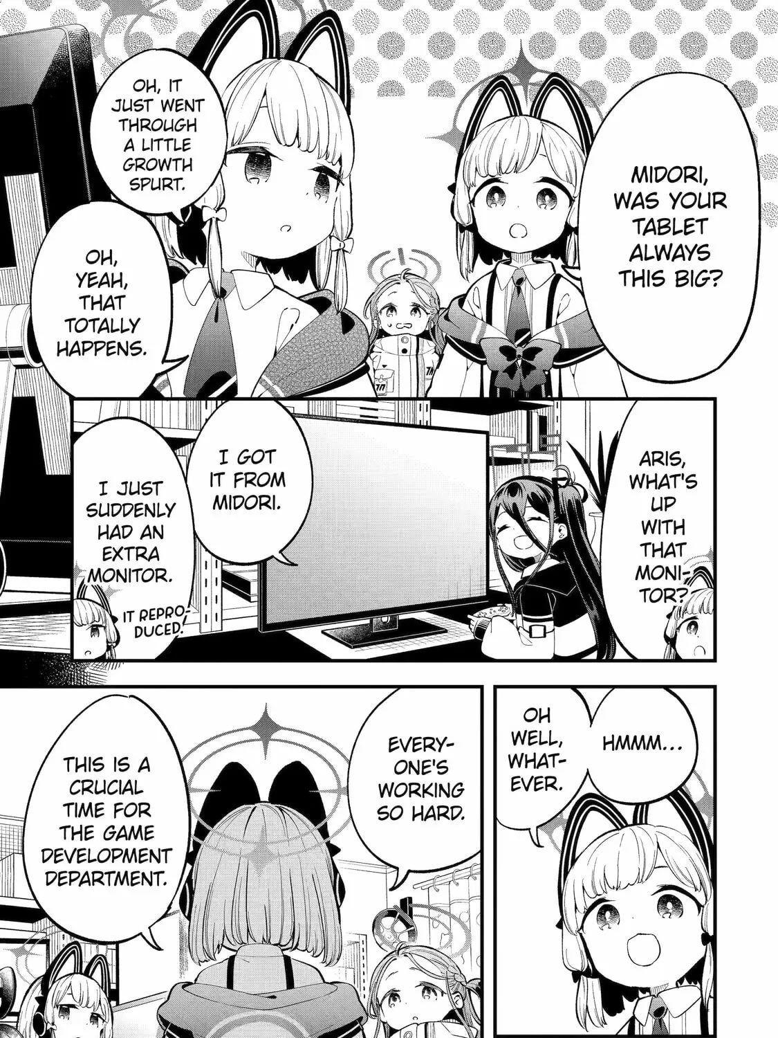 Blue Archive: The Adventure of Game Development Department Chapter 3 page 25 - 