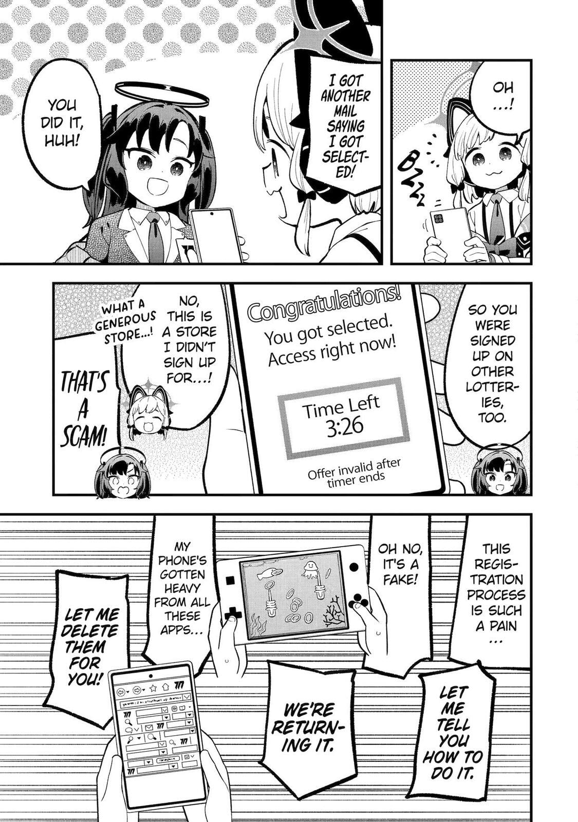 Blue Archive: The Adventure of Game Development Department Chapter 30 page 13 - 