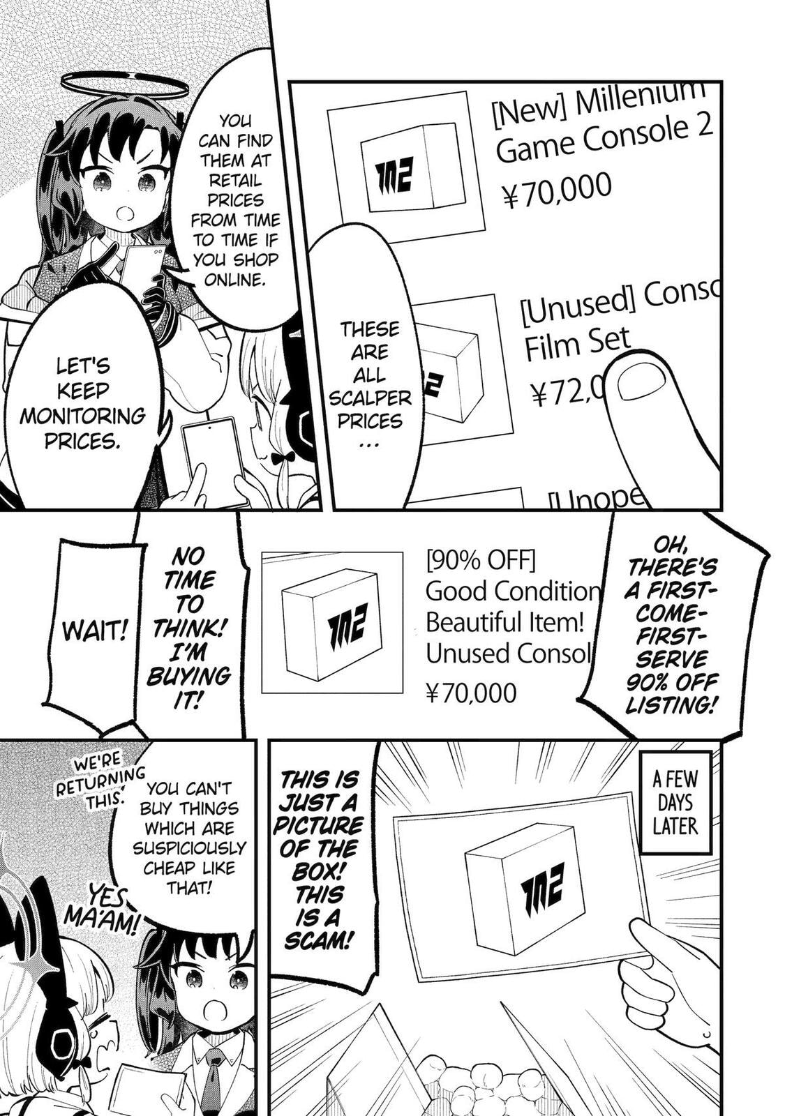 Blue Archive: The Adventure of Game Development Department Chapter 30 page 9 - 