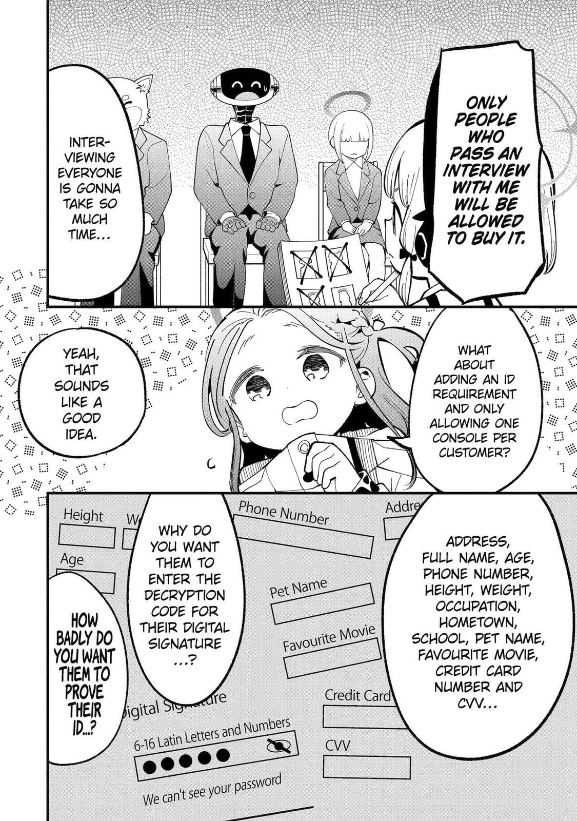Blue Archive: The Adventure of Game Development Department Chapter 31 page 10 - 