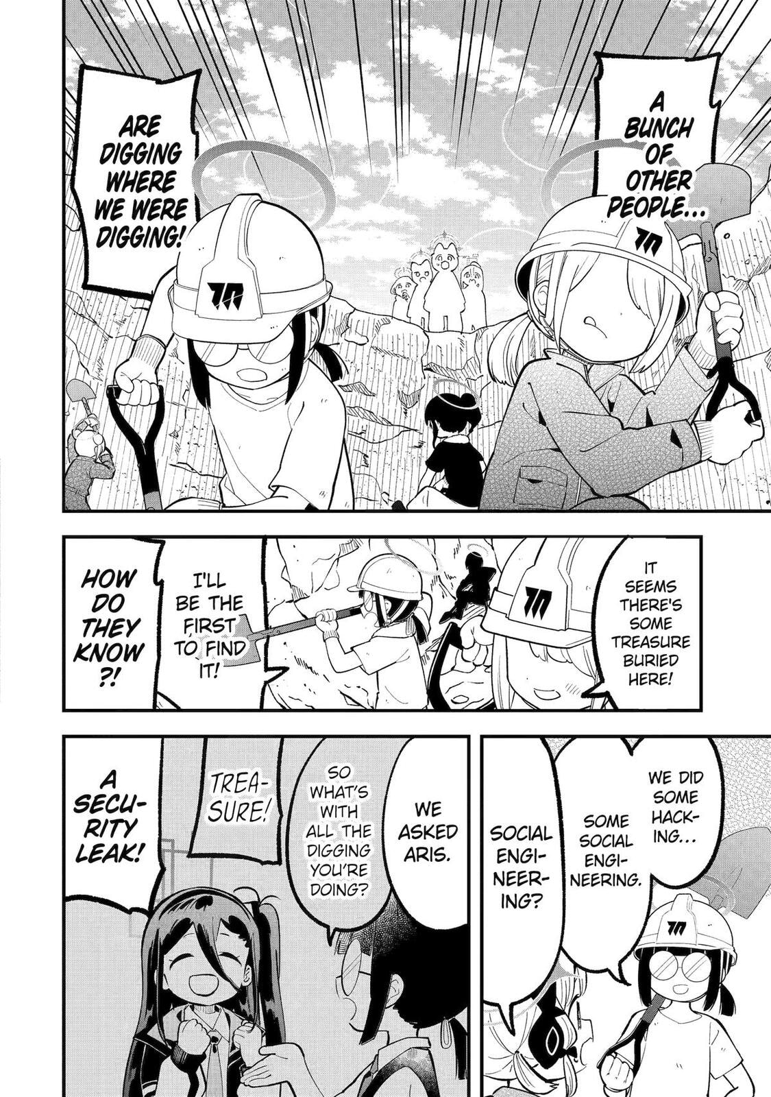 Blue Archive: The Adventure of Game Development Department Chapter 32 page 14 - 