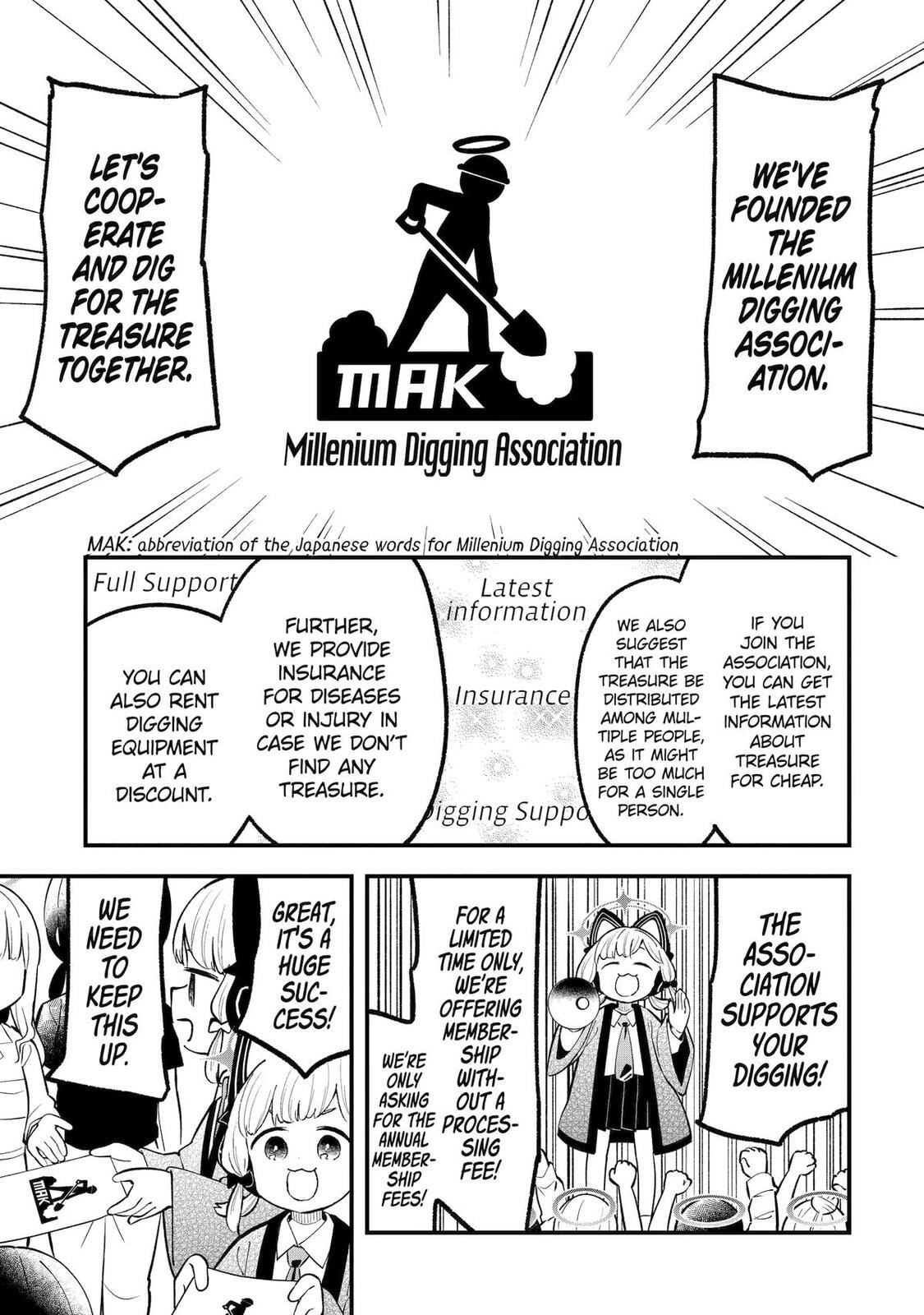 Blue Archive: The Adventure of Game Development Department Chapter 32 page 17 - 