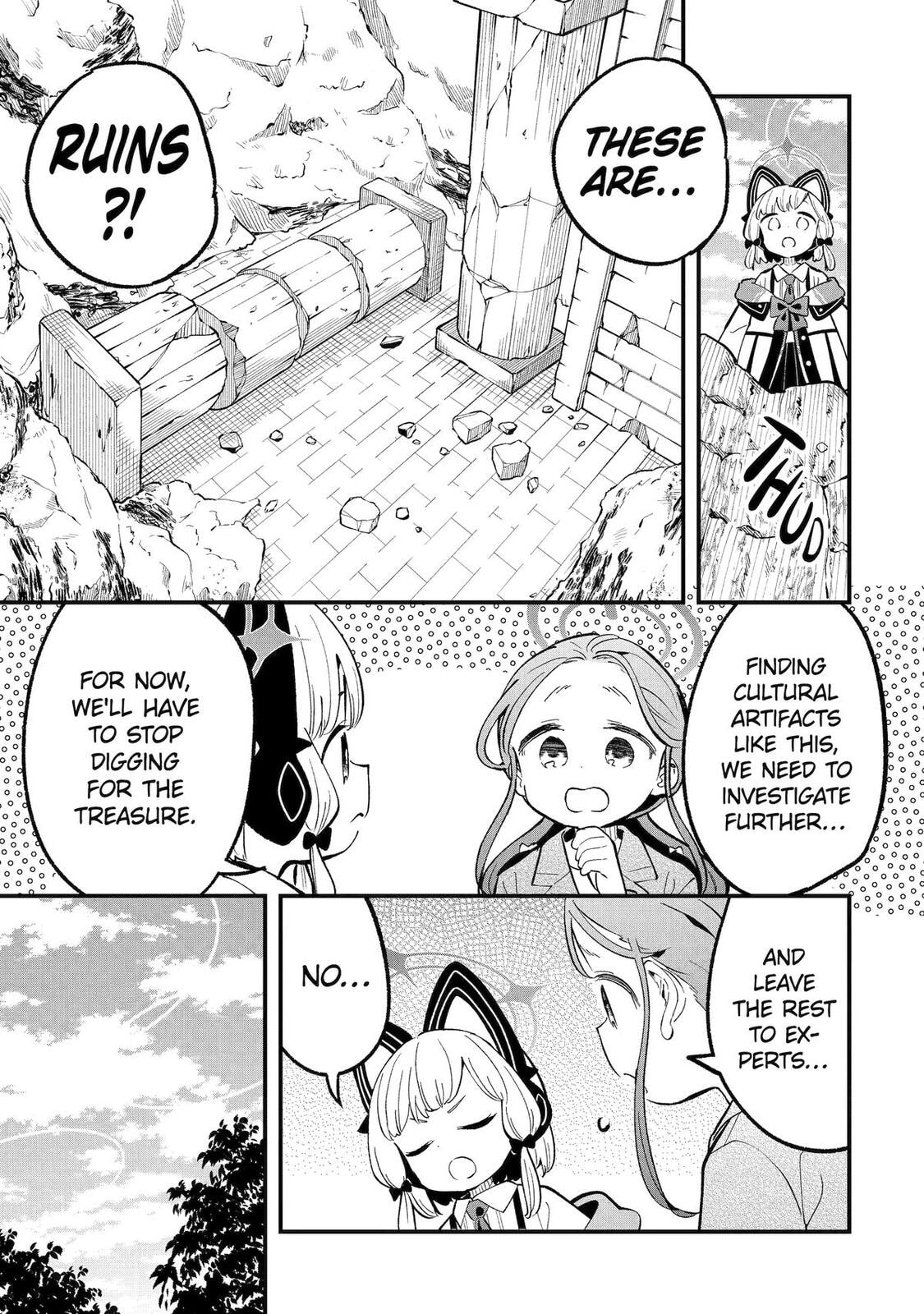 Blue Archive: The Adventure of Game Development Department Chapter 32 page 19 - 