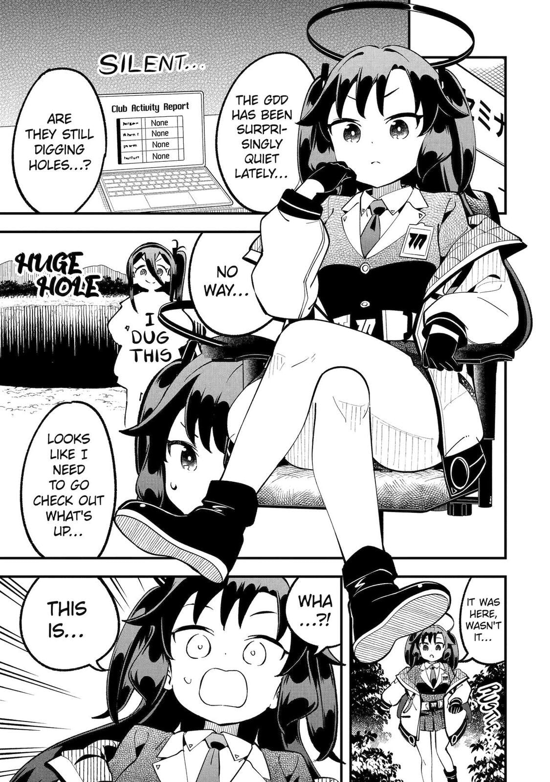 Blue Archive: The Adventure of Game Development Department Chapter 32 page 23 - 
