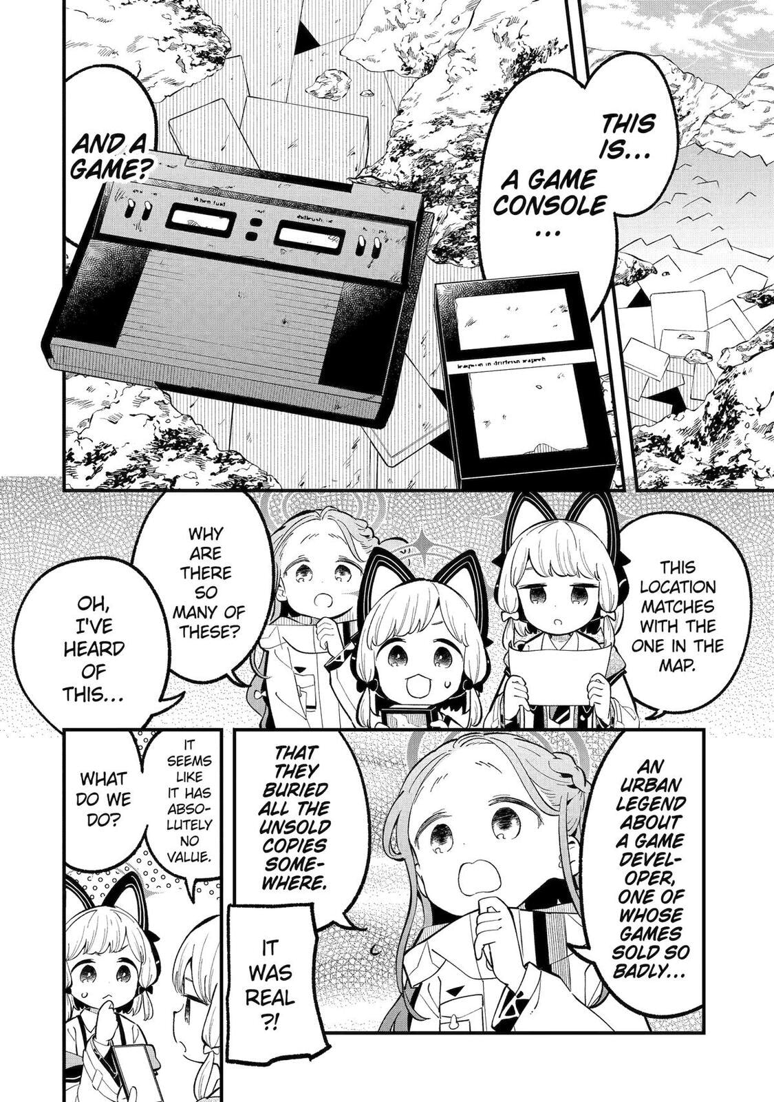 Blue Archive: The Adventure of Game Development Department Chapter 32 page 35 - 