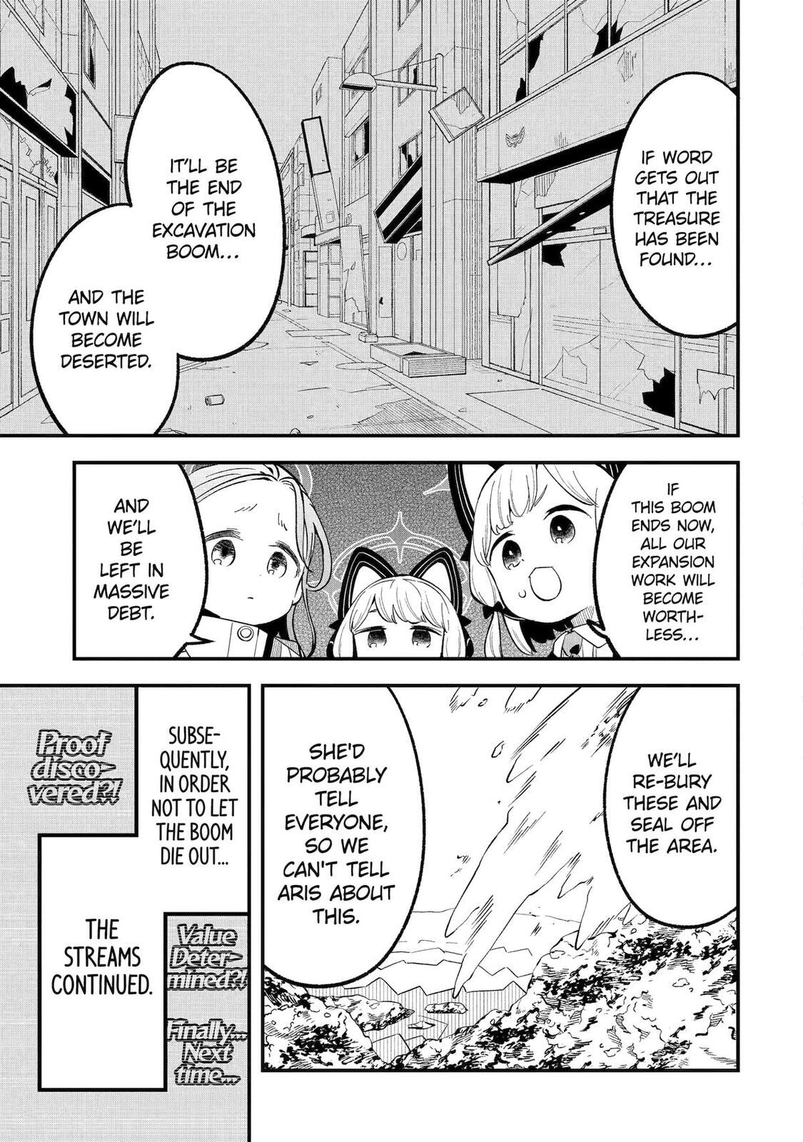 Blue Archive: The Adventure of Game Development Department Chapter 32 page 36 - 