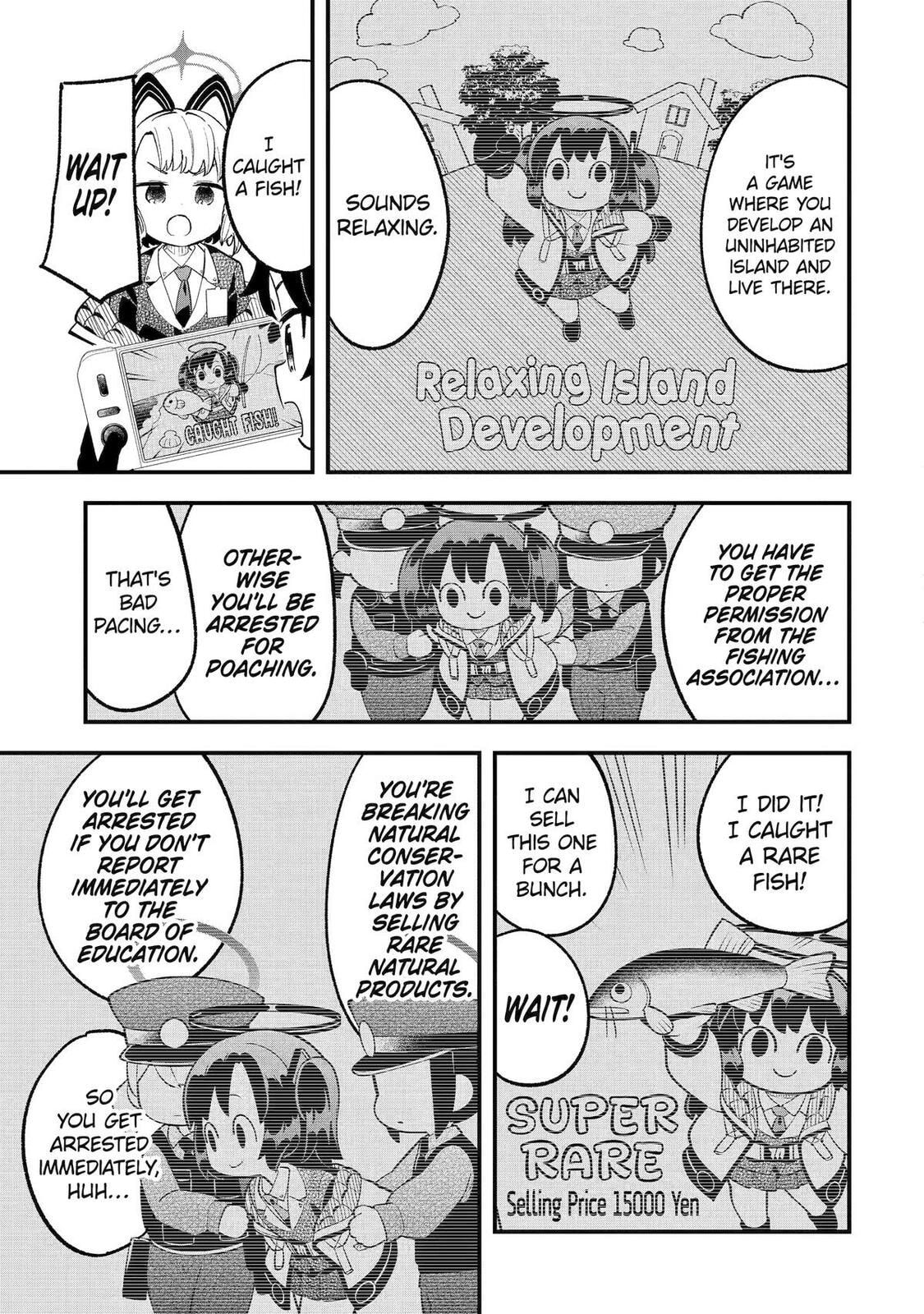 Blue Archive: The Adventure of Game Development Department Chapter 33 page 23 - 