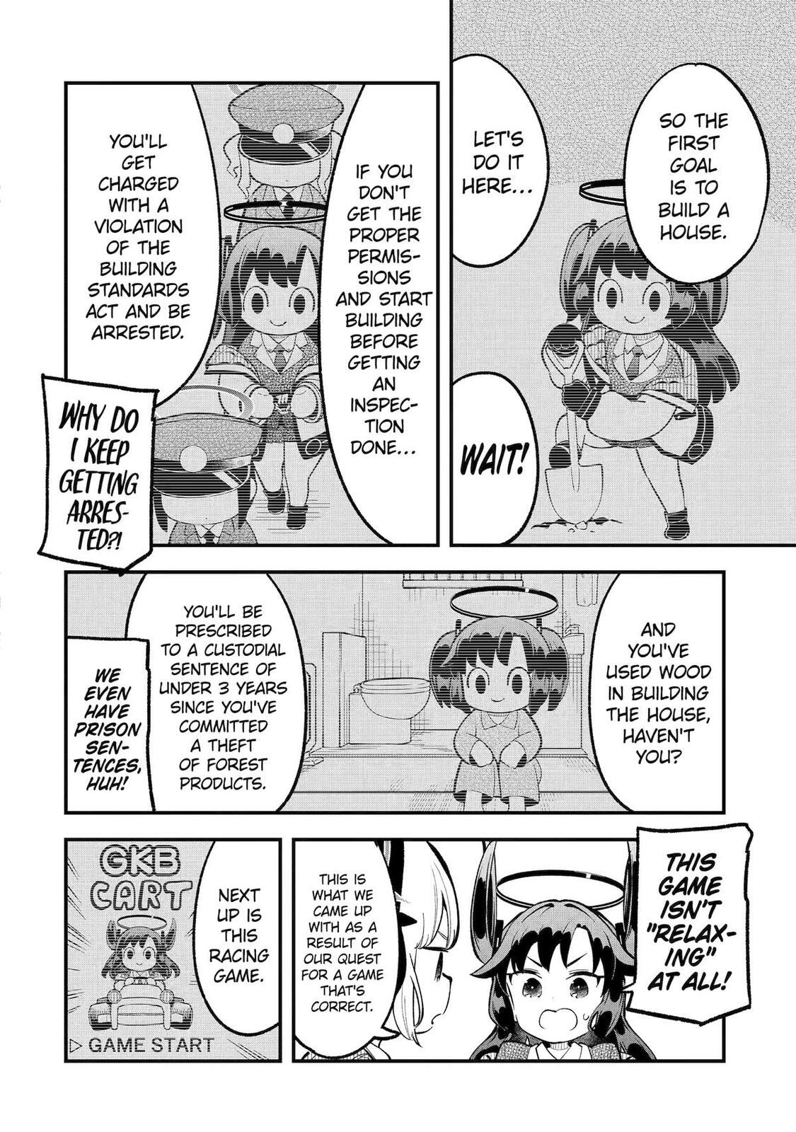 Blue Archive: The Adventure of Game Development Department Chapter 33 page 24 - 