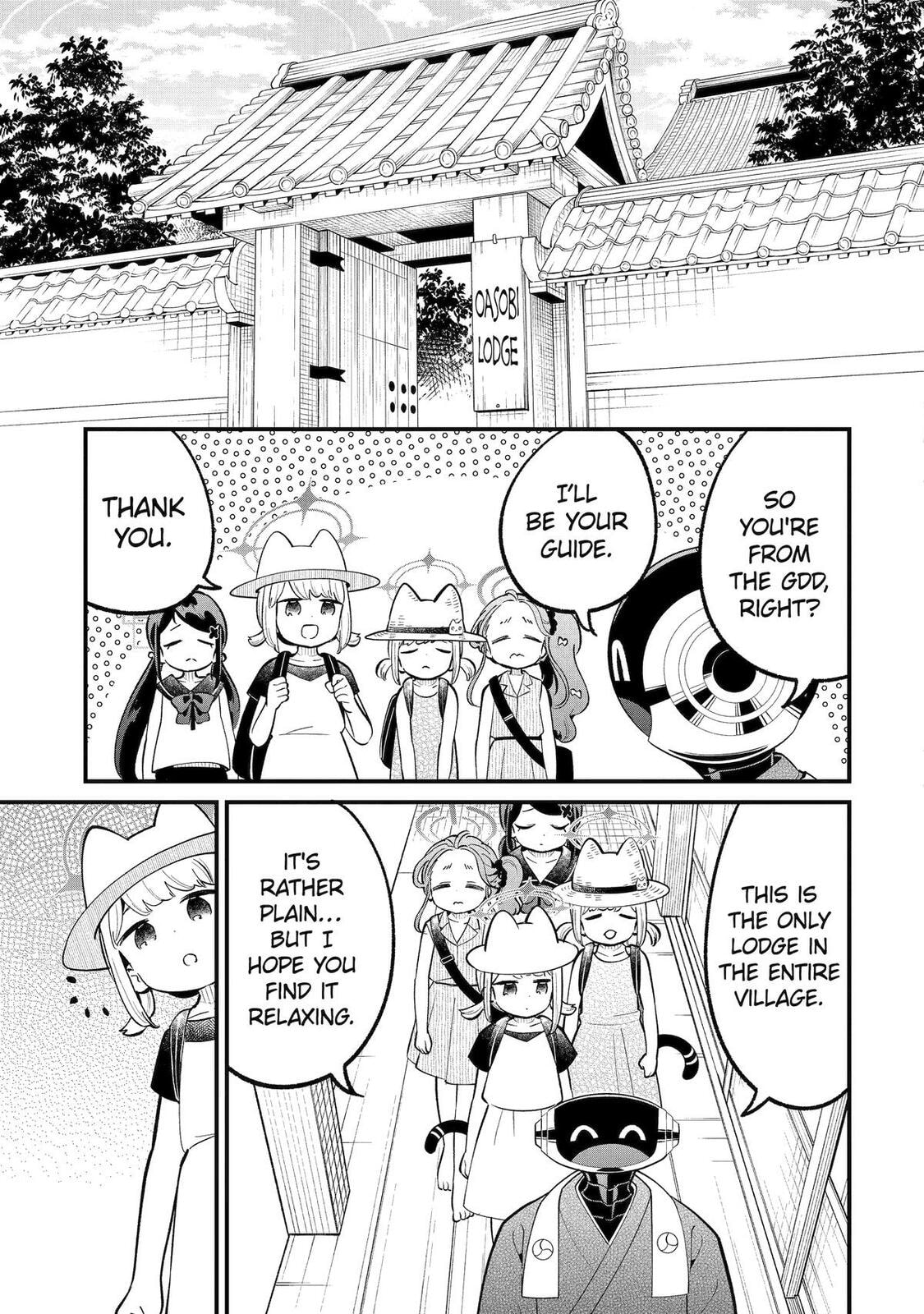 Blue Archive: The Adventure of Game Development Department Chapter 34 page 12 - 