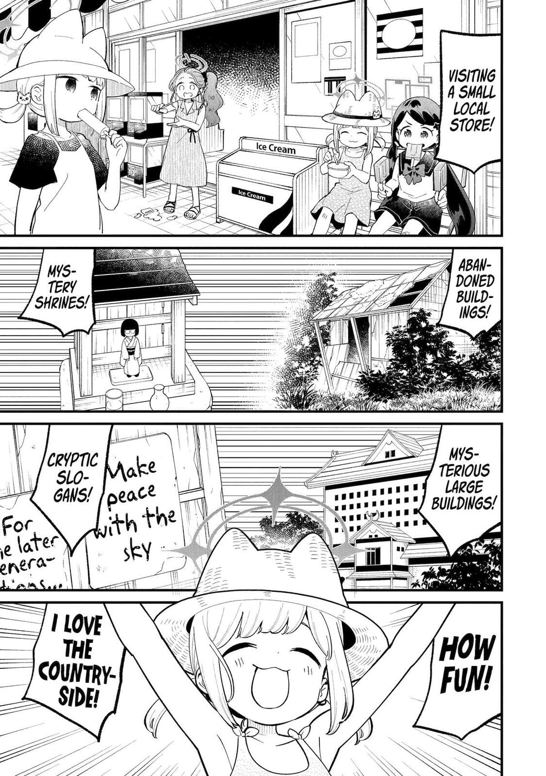 Blue Archive: The Adventure of Game Development Department Chapter 34 page 10 - 