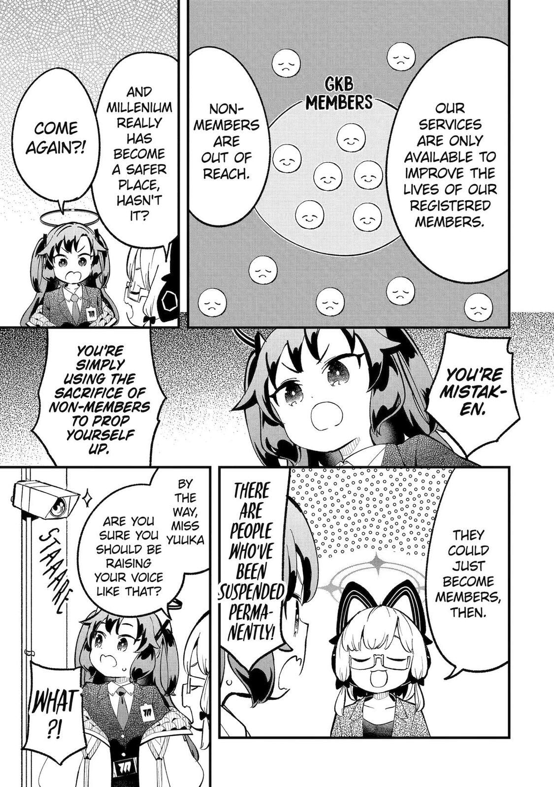 Blue Archive: The Adventure of Game Development Department Chapter 35 page 19 - 