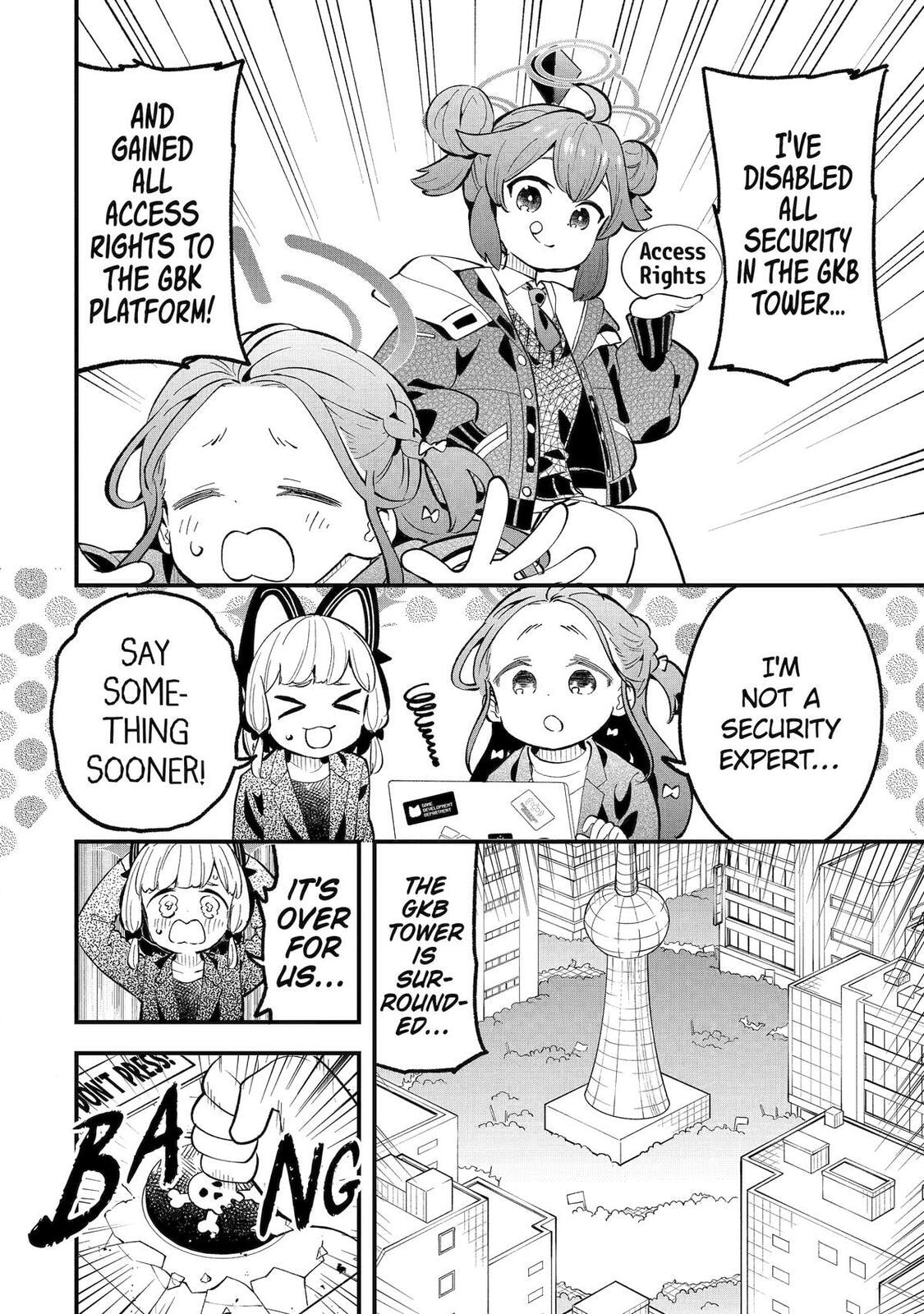 Blue Archive: The Adventure of Game Development Department Chapter 35 page 35 - 