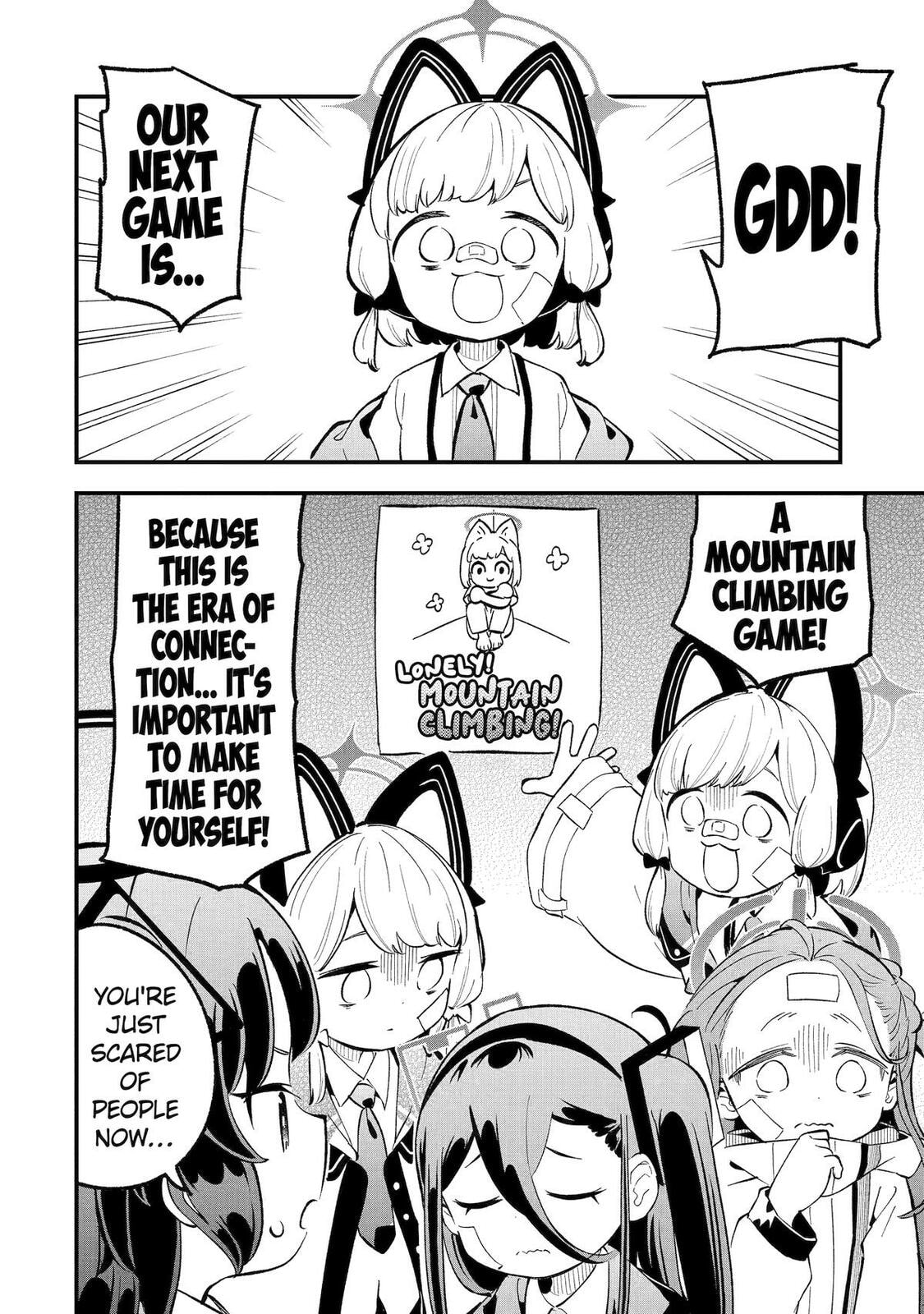 Blue Archive: The Adventure of Game Development Department Chapter 35 page 37 - 
