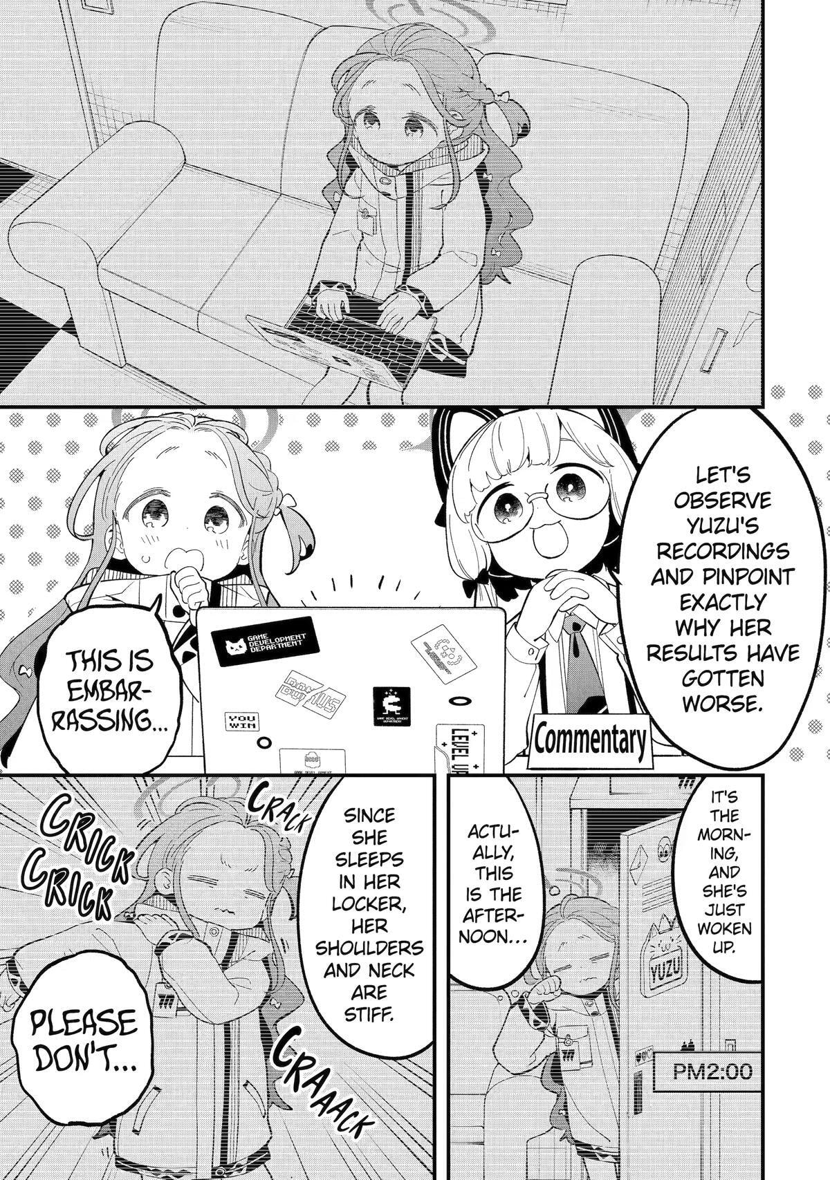 Blue Archive: The Adventure of Game Development Department Chapter 36 page 3 - 