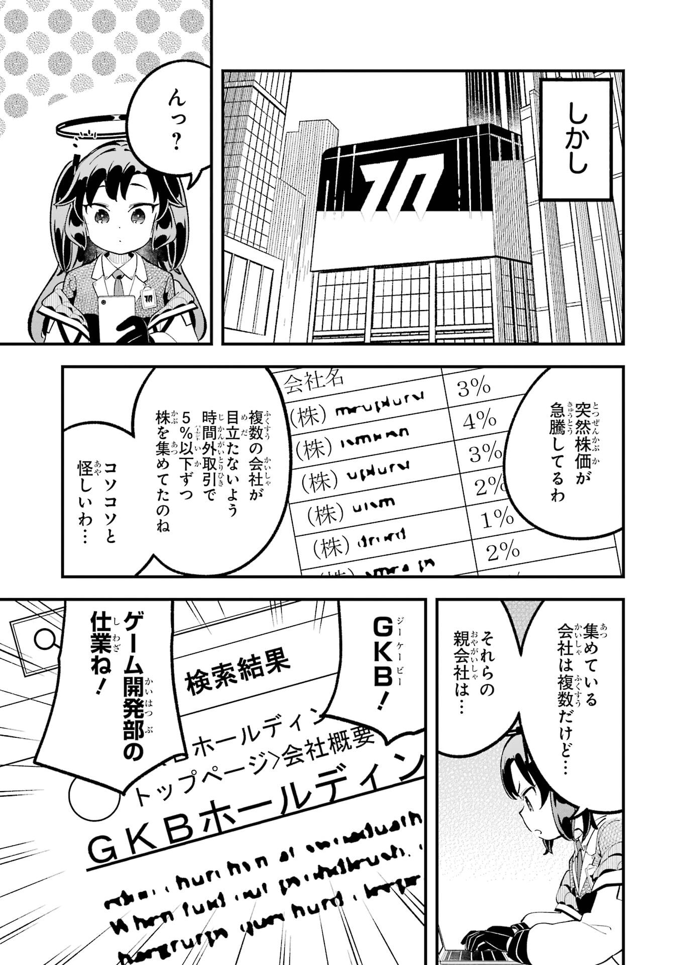 Blue Archive: The Adventure of Game Development Department Chapter 37.5 page 3 - 