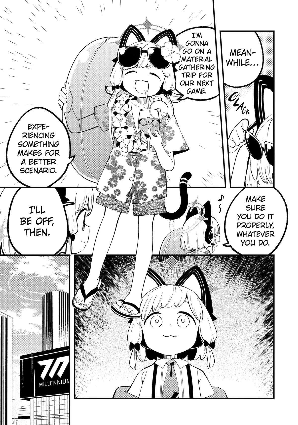 Blue Archive: The Adventure of Game Development Department Chapter 37 page 15 - 
