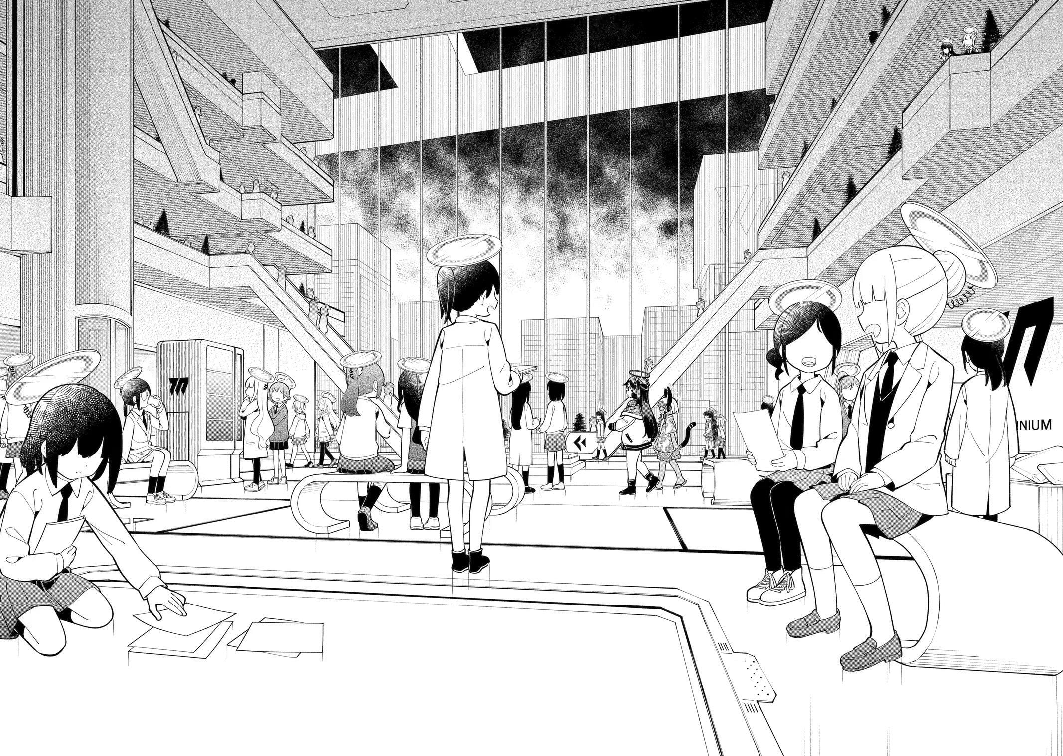 Blue Archive: The Adventure of Game Development Department Chapter 37 page 38 - 