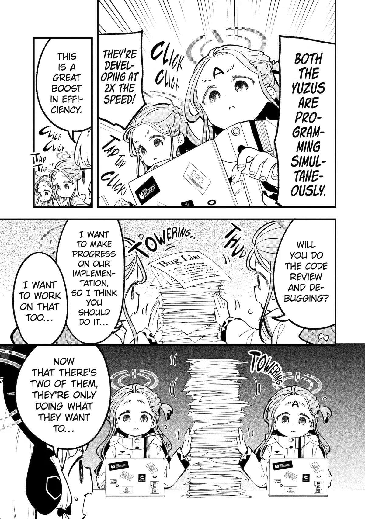 Blue Archive: The Adventure of Game Development Department Chapter 37 page 7 - 
