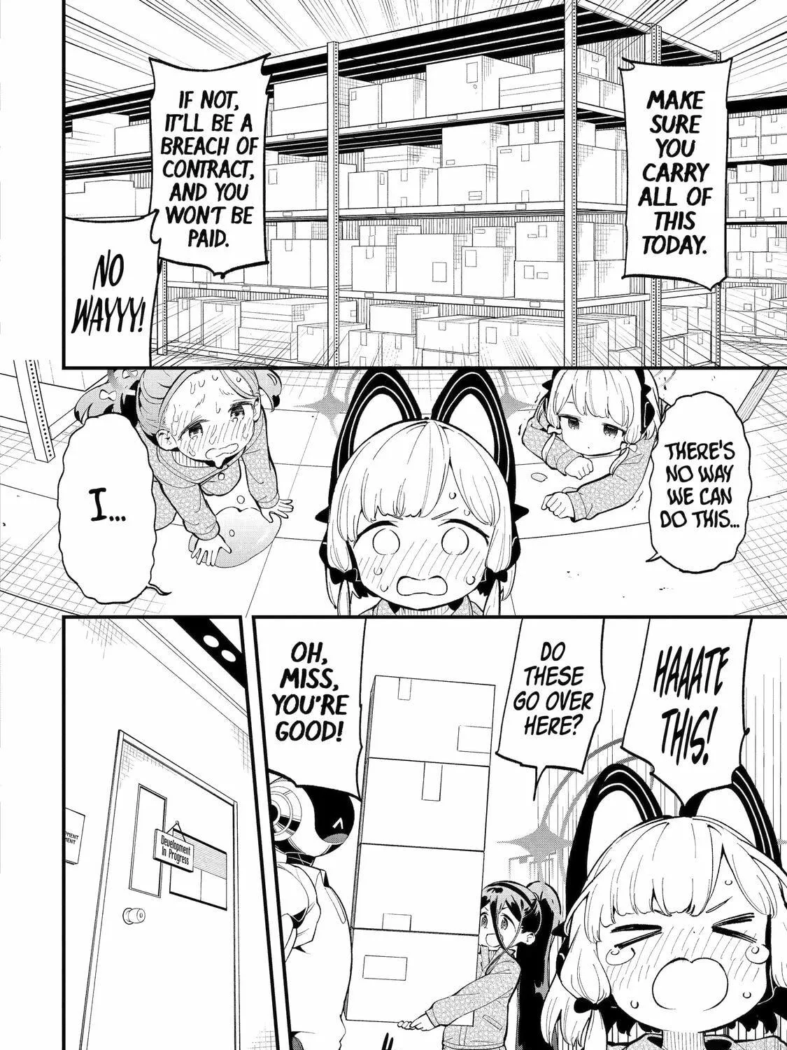 Blue Archive: The Adventure of Game Development Department Chapter 4 page 11 - 