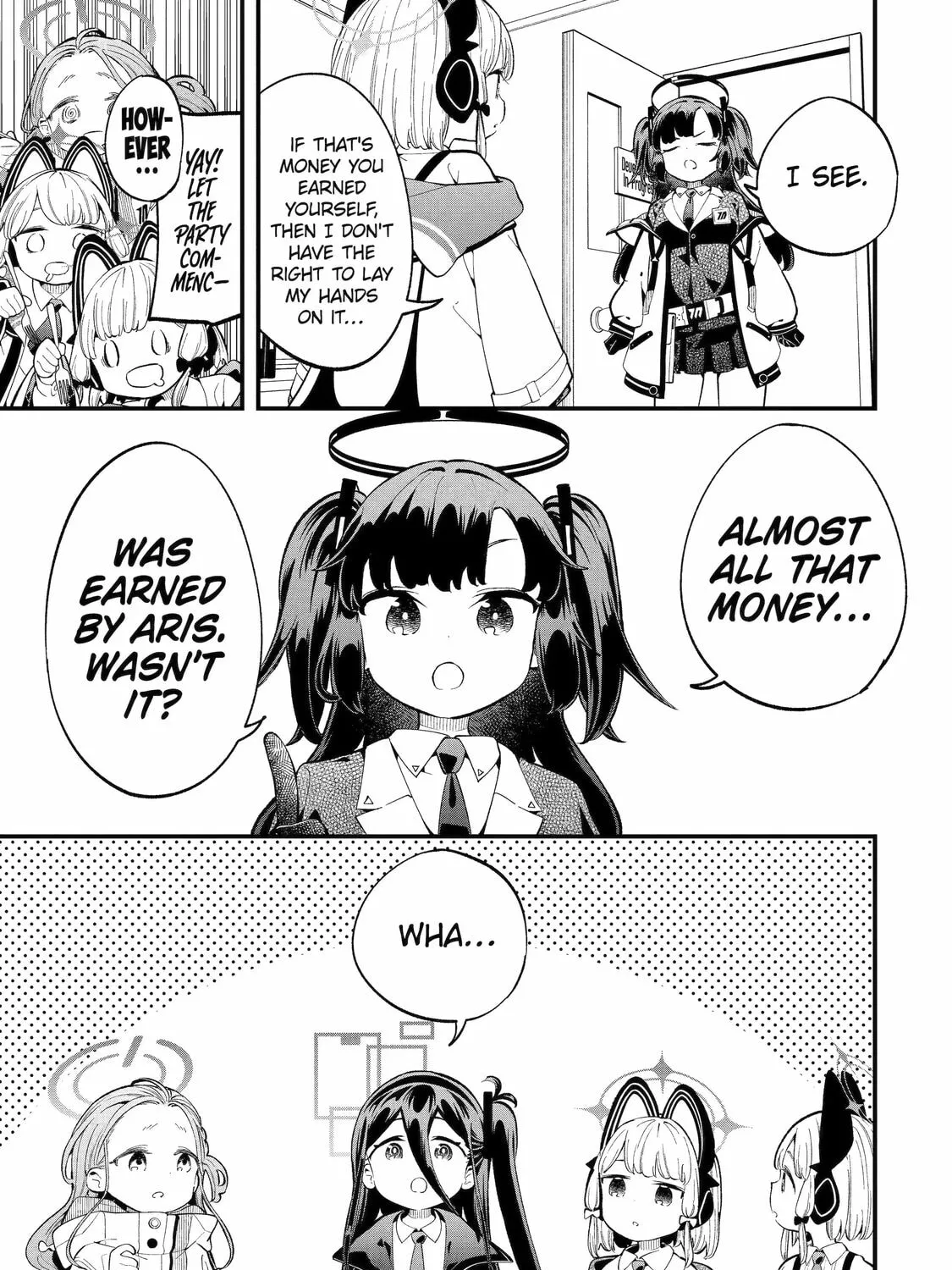 Blue Archive: The Adventure of Game Development Department Chapter 4 page 37 - 