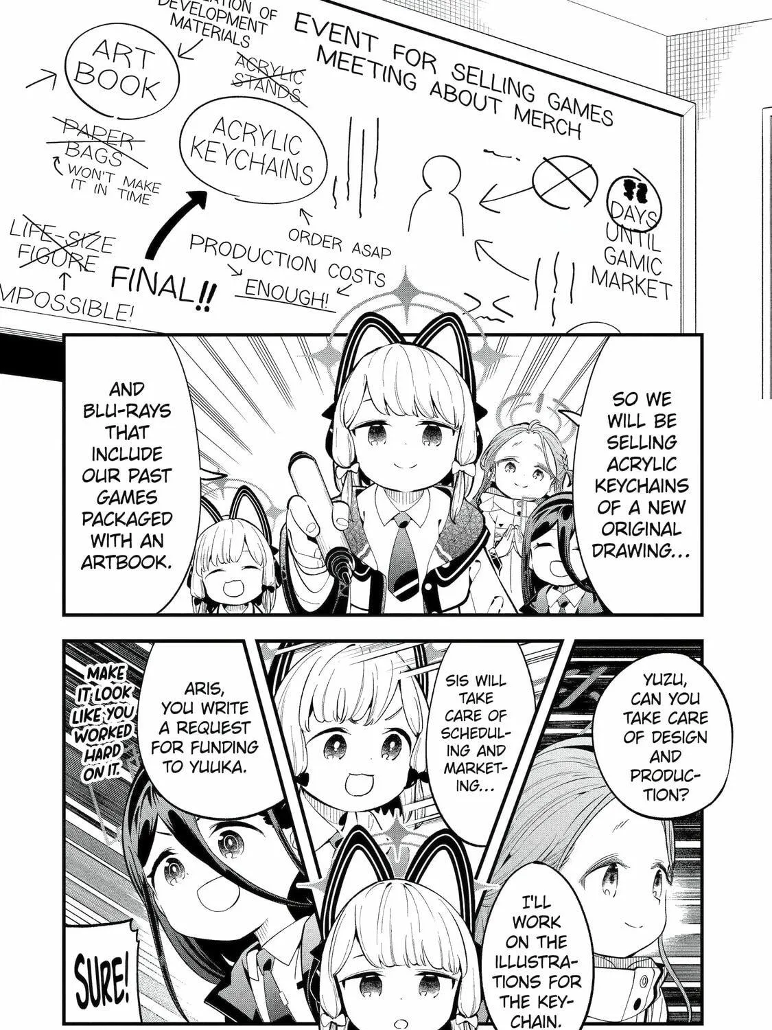 Blue Archive: The Adventure of Game Development Department Chapter 7 page 23 - 