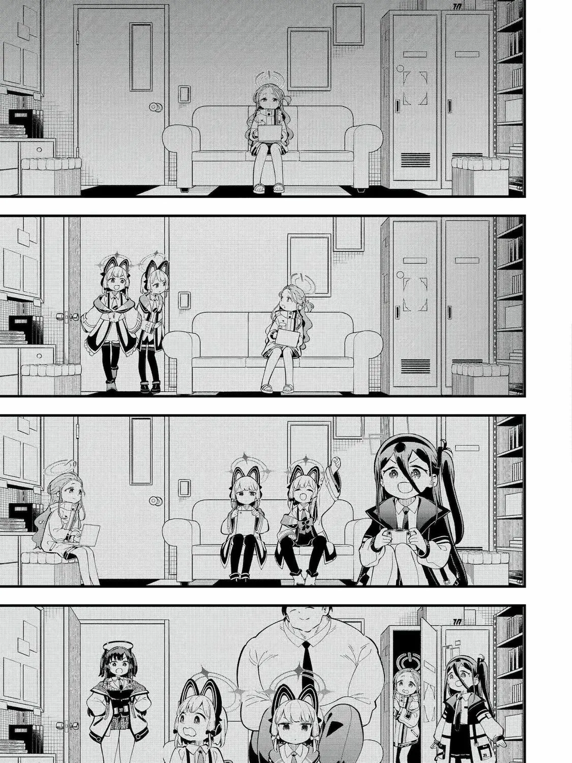 Blue Archive: The Adventure of Game Development Department Chapter 7 page 45 - 