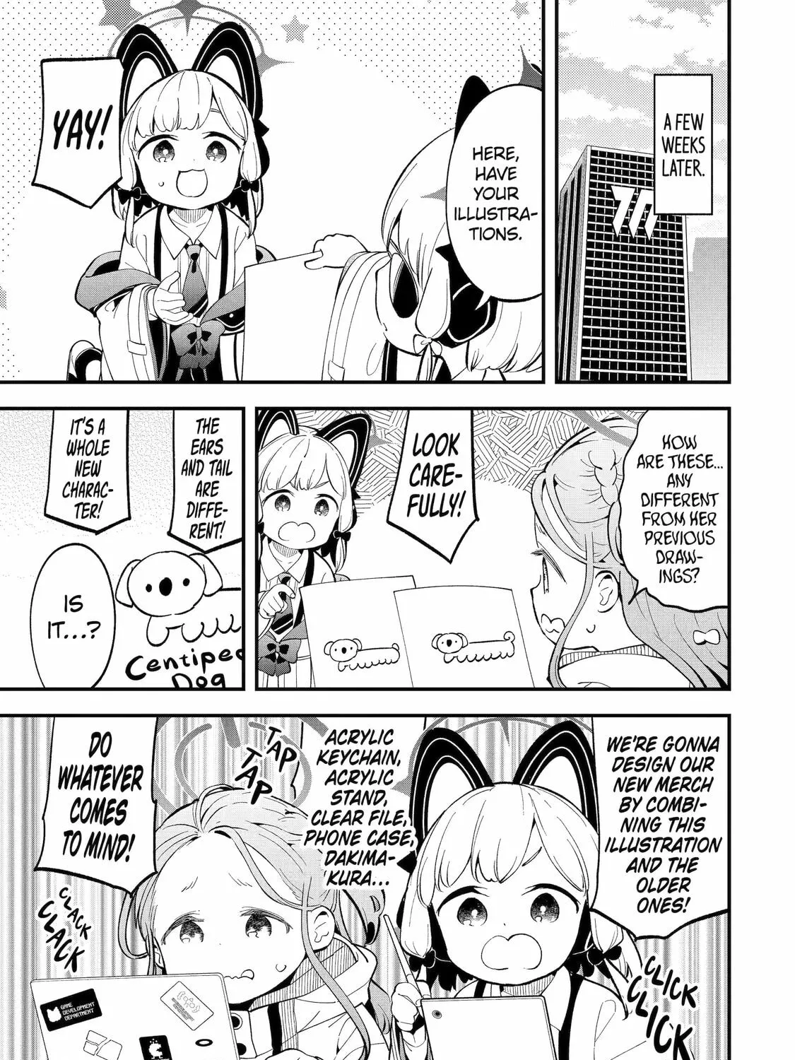 Blue Archive: The Adventure of Game Development Department Chapter 8 page 33 - 
