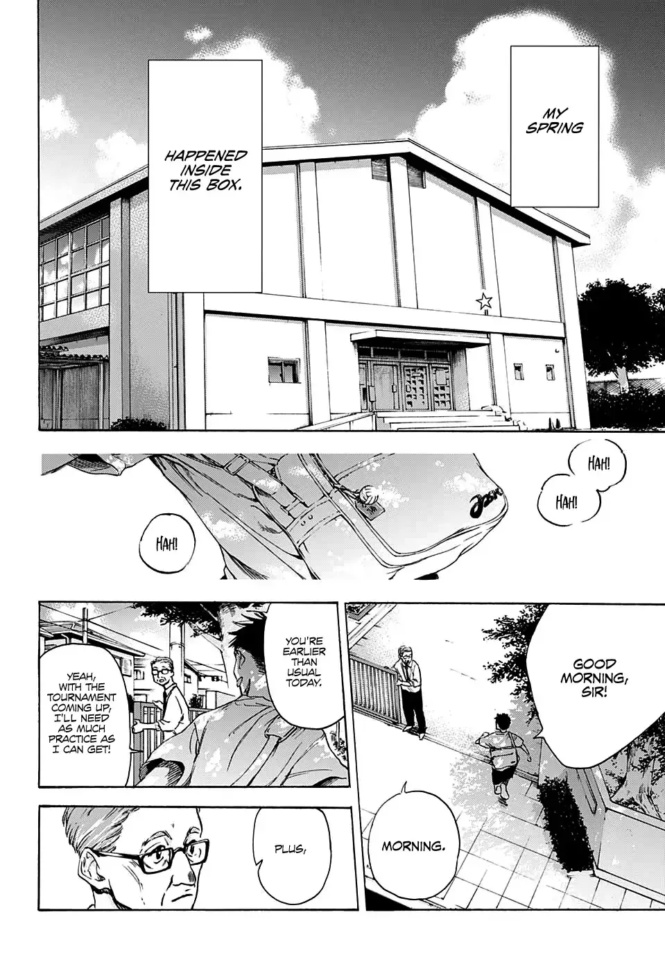 Blue Box Chapter 0 page 2 - 