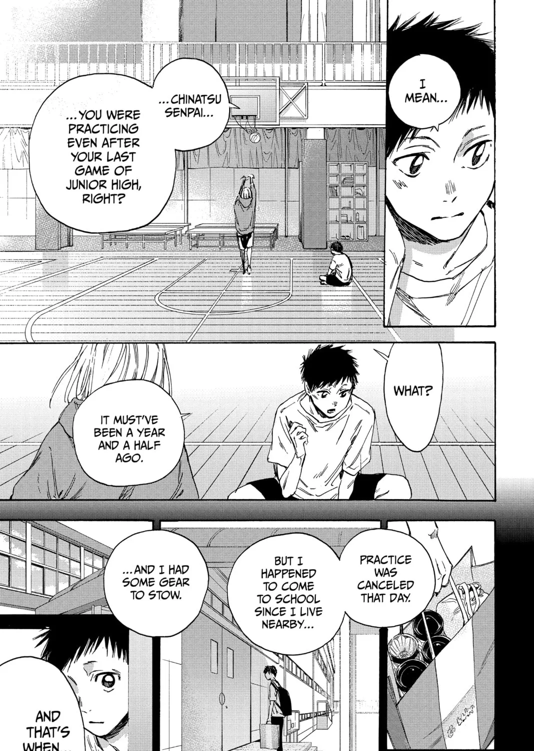 Blue Box Chapter 1 page 63 - 