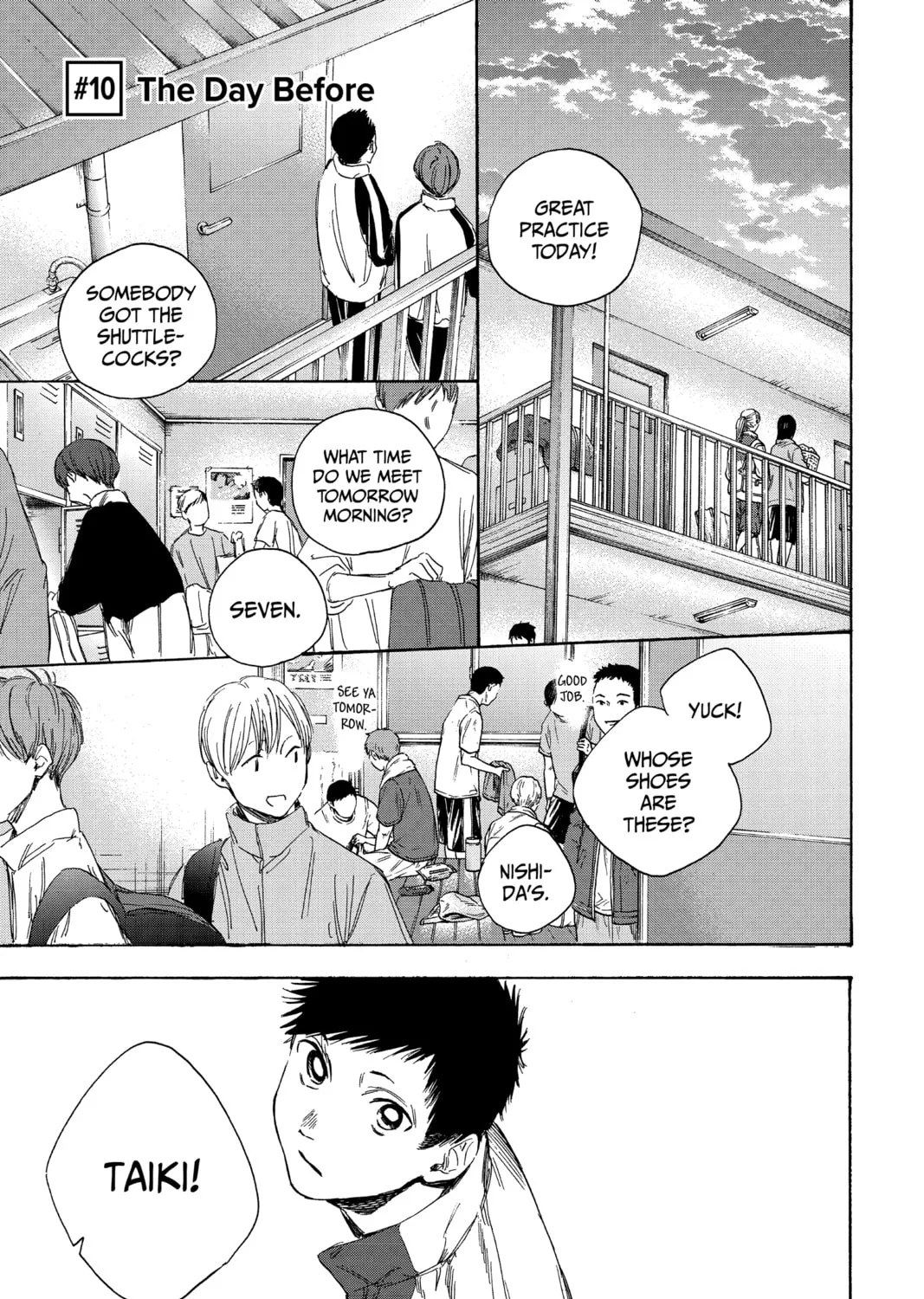 Blue Box Chapter 10 page 1 - 