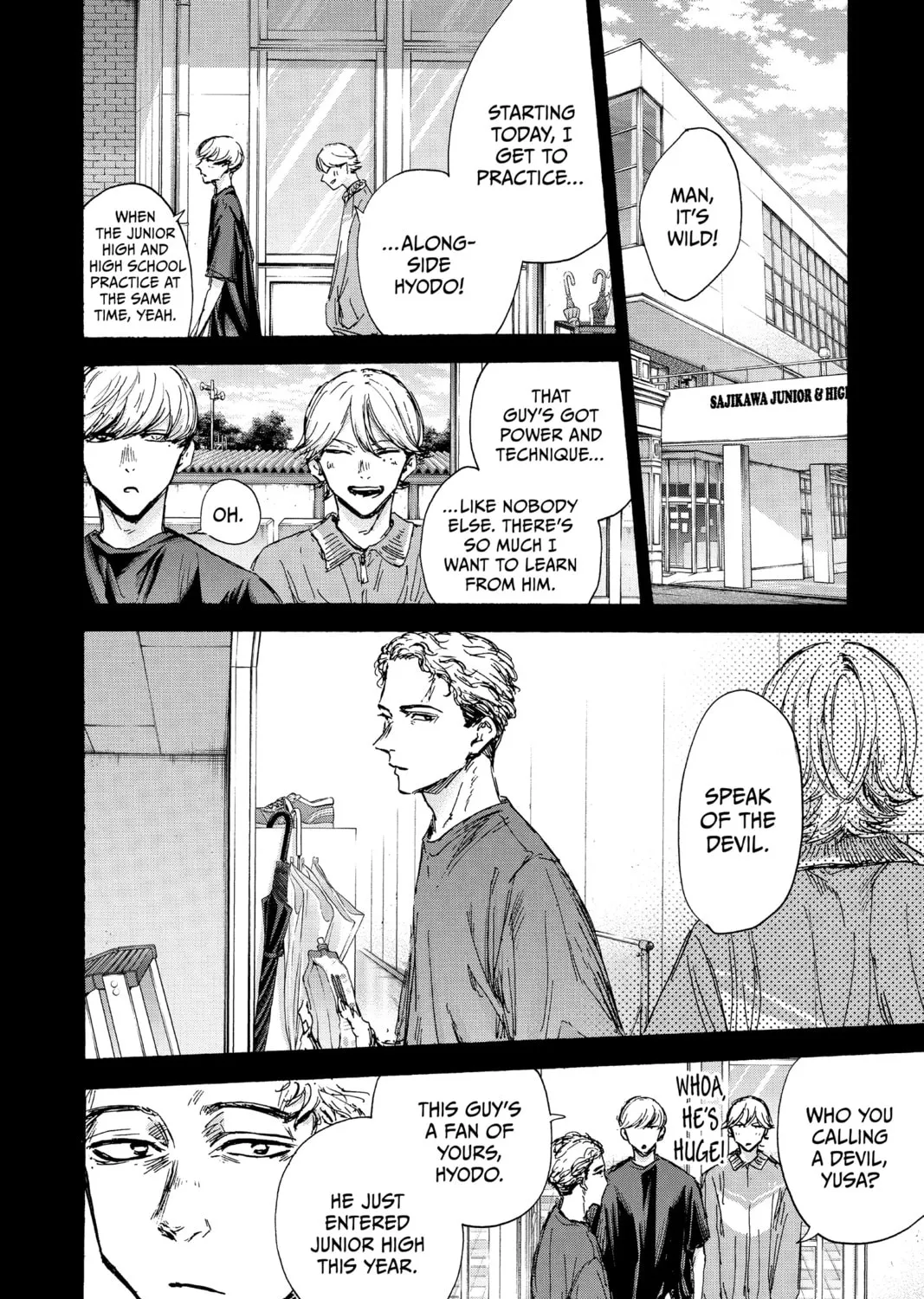 Blue Box Chapter 123 page 3 - 
