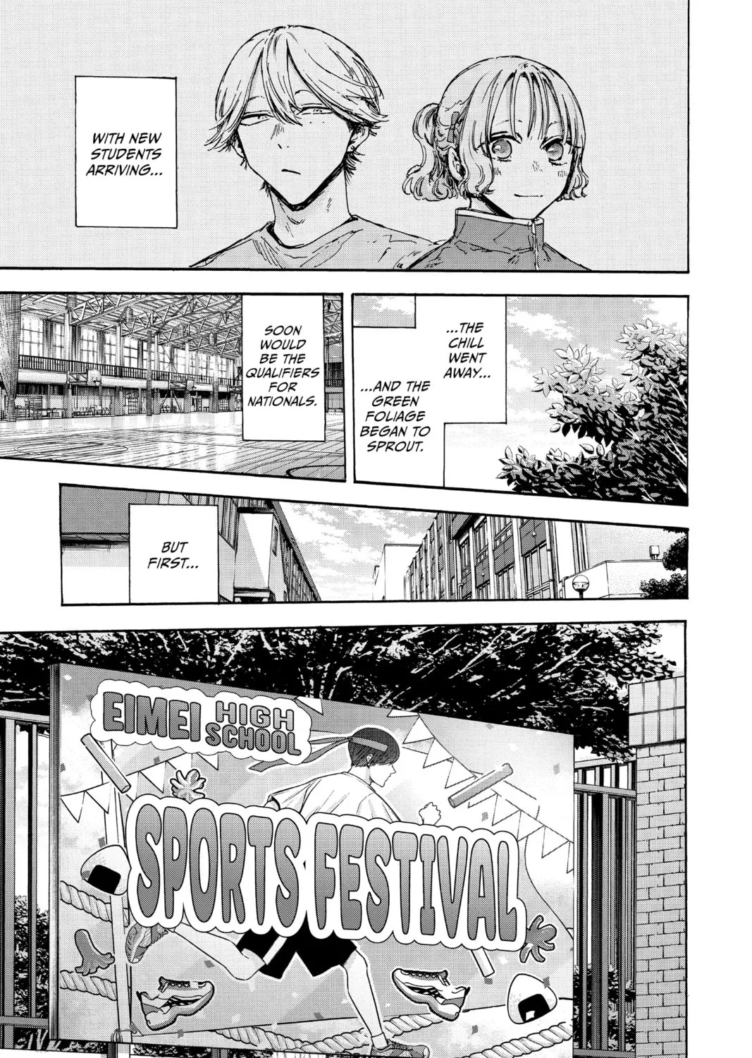 Blue Box Chapter 124 page 1 - 