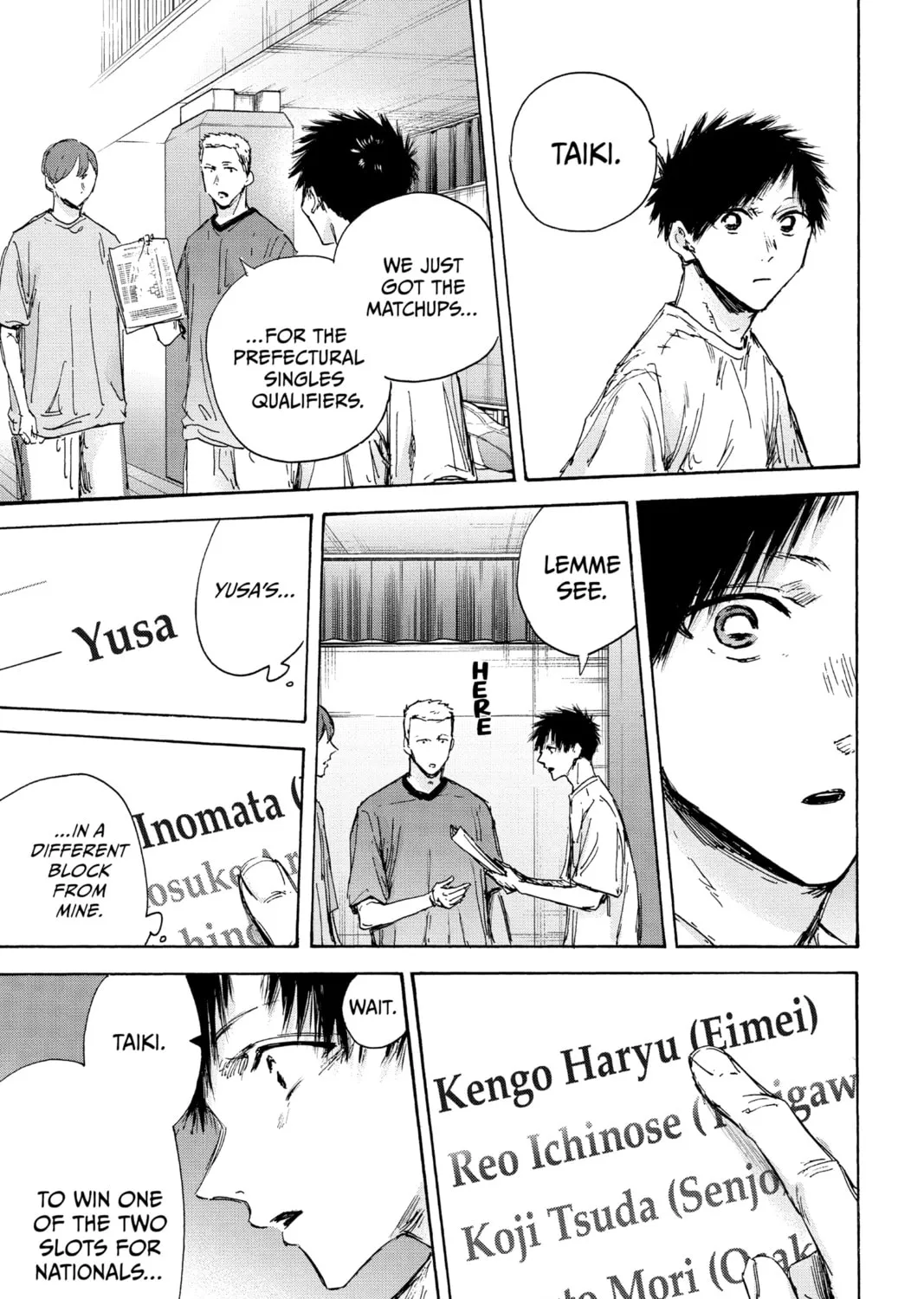 Blue Box Chapter 130 page 13 - 