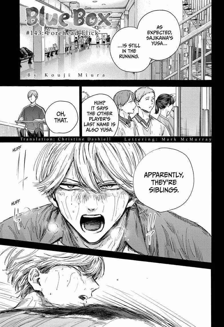 Blue Box Chapter 143 page 1 - 