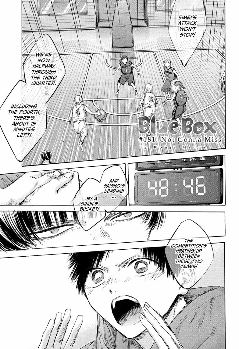 Blue Box Chapter 181 page 1 - 