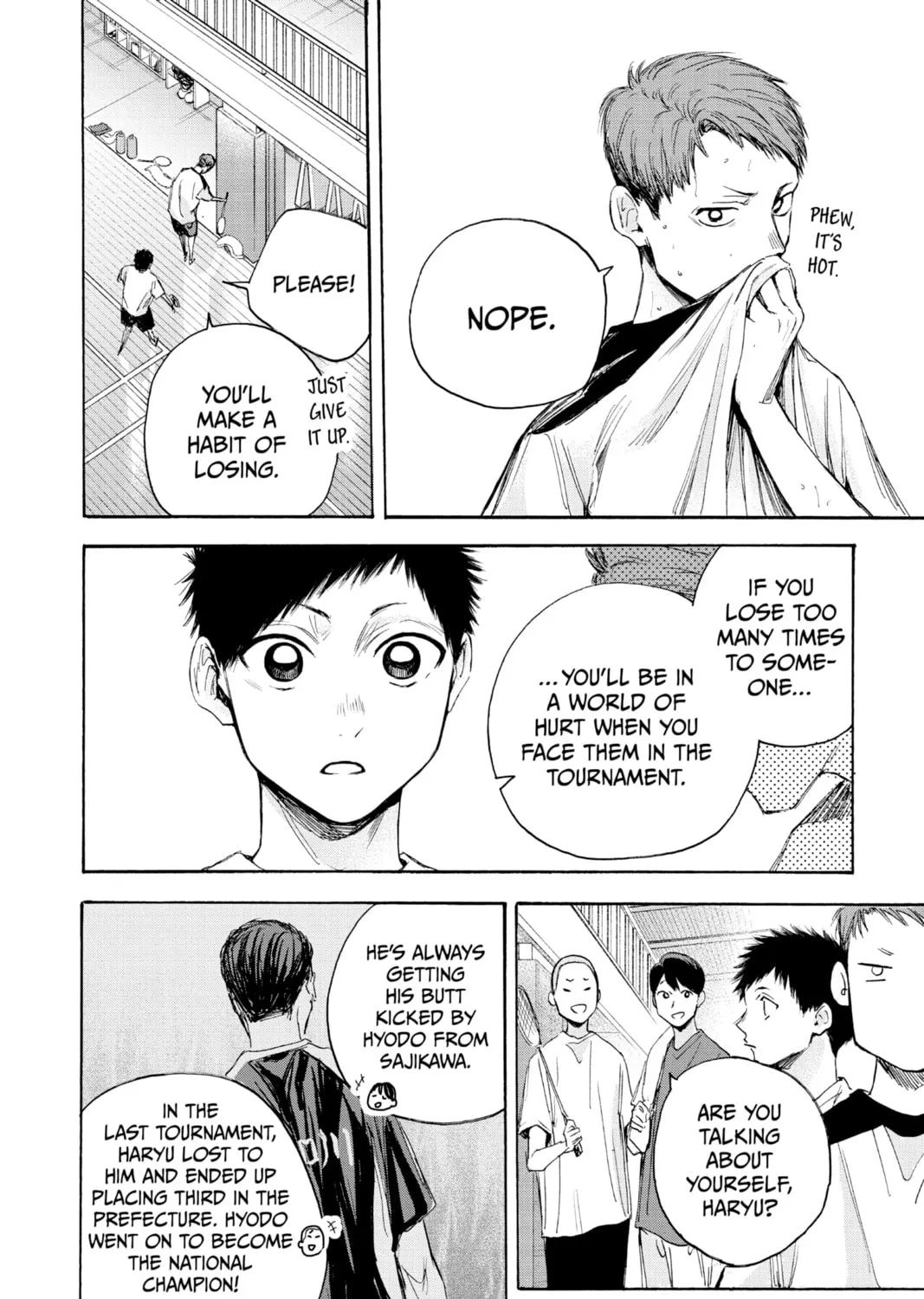 Blue Box Chapter 19 page 7 - 
