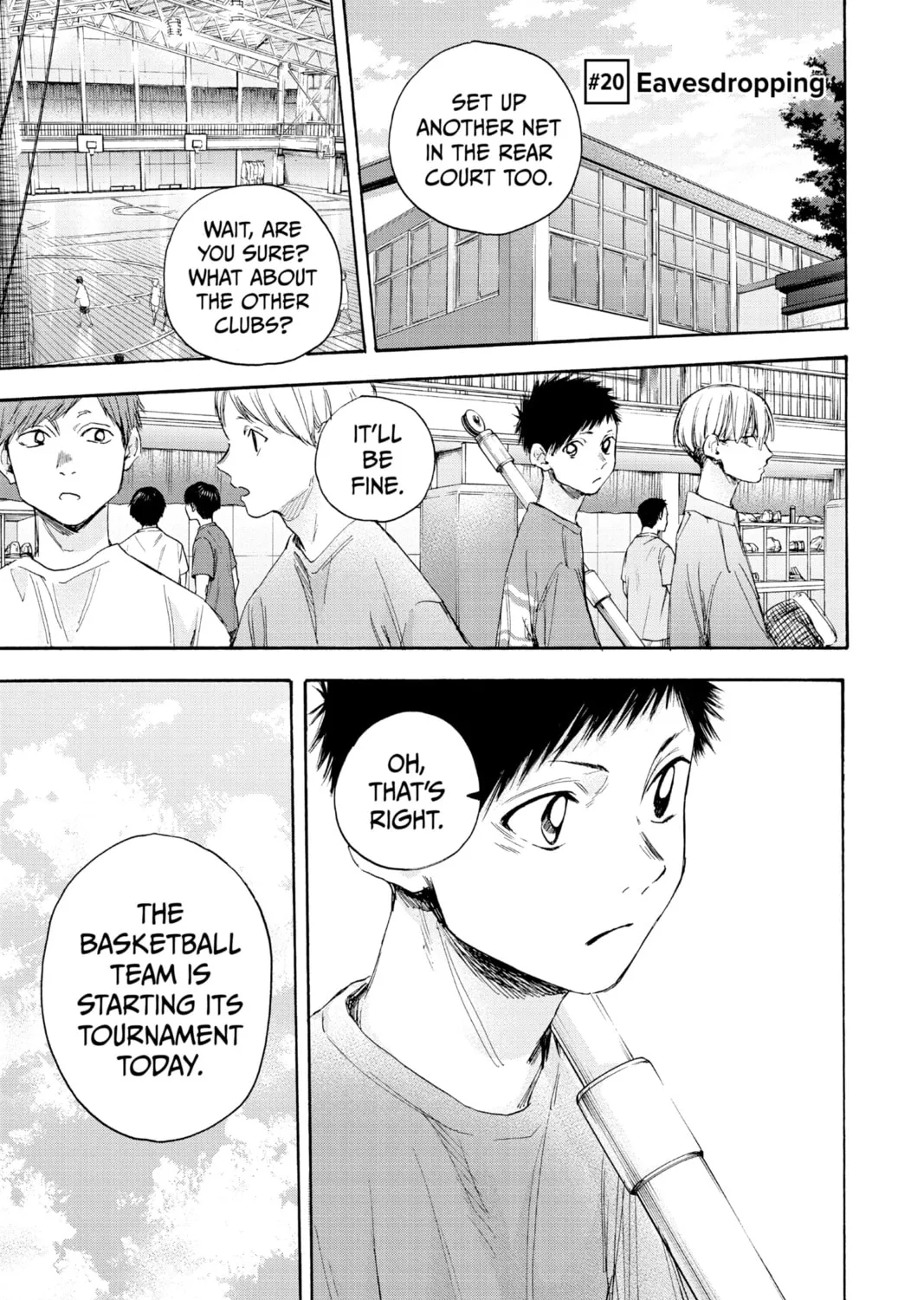 Blue Box Chapter 20 page 1 - 