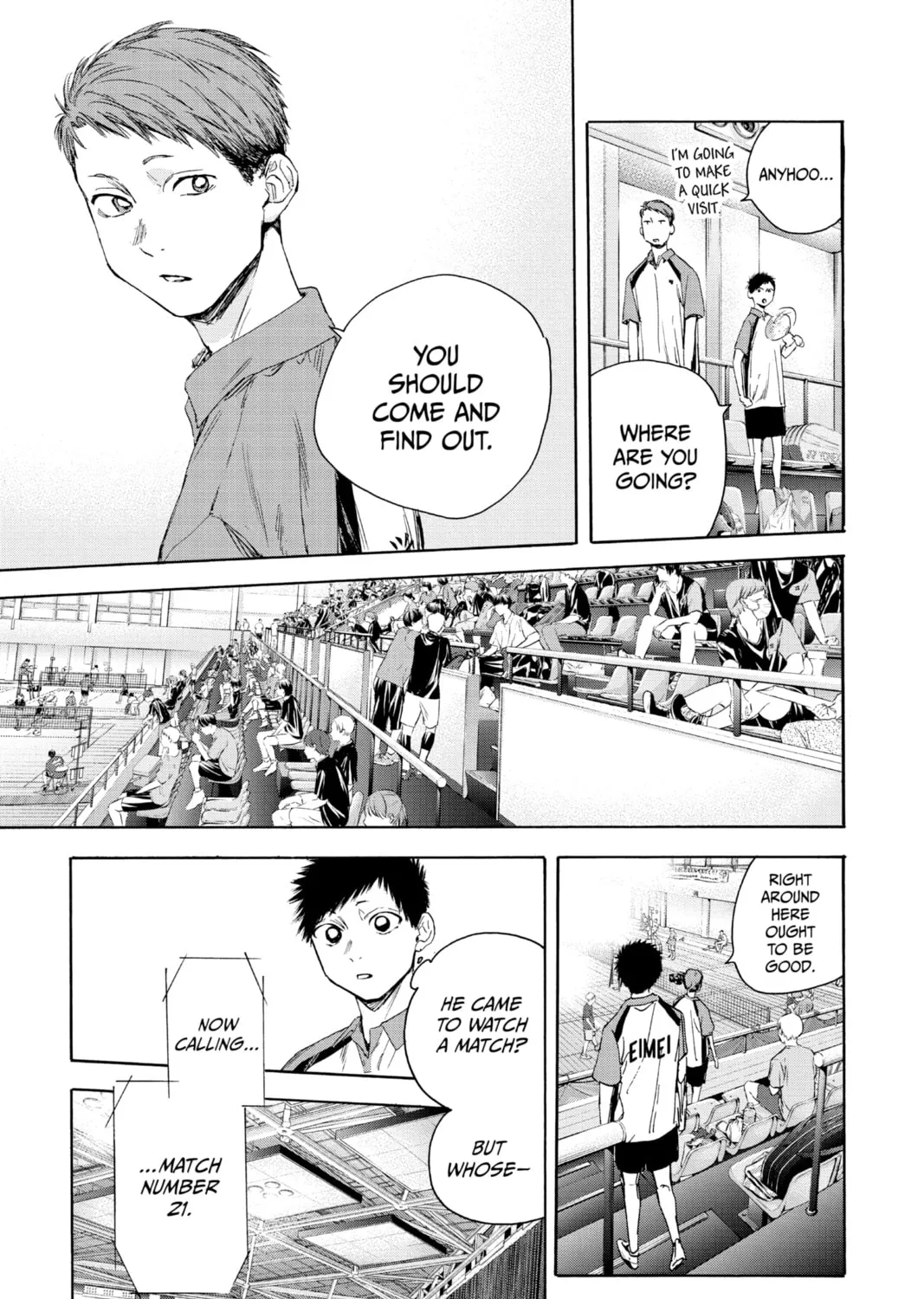 Blue Box Chapter 22 page 21 - 